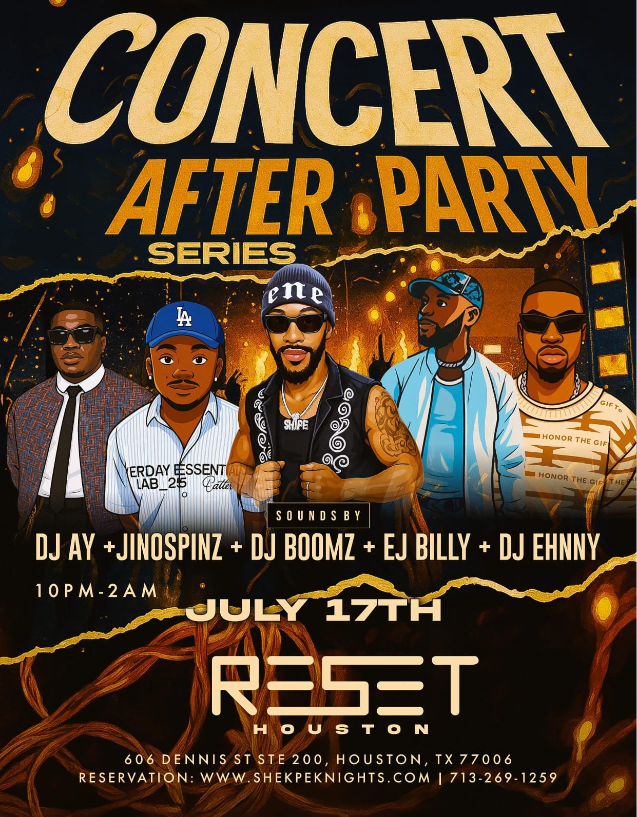 Concert After Party Houston