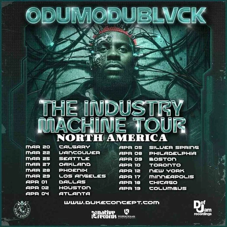 ODUMODUBLVCK Industry Machine Tour image