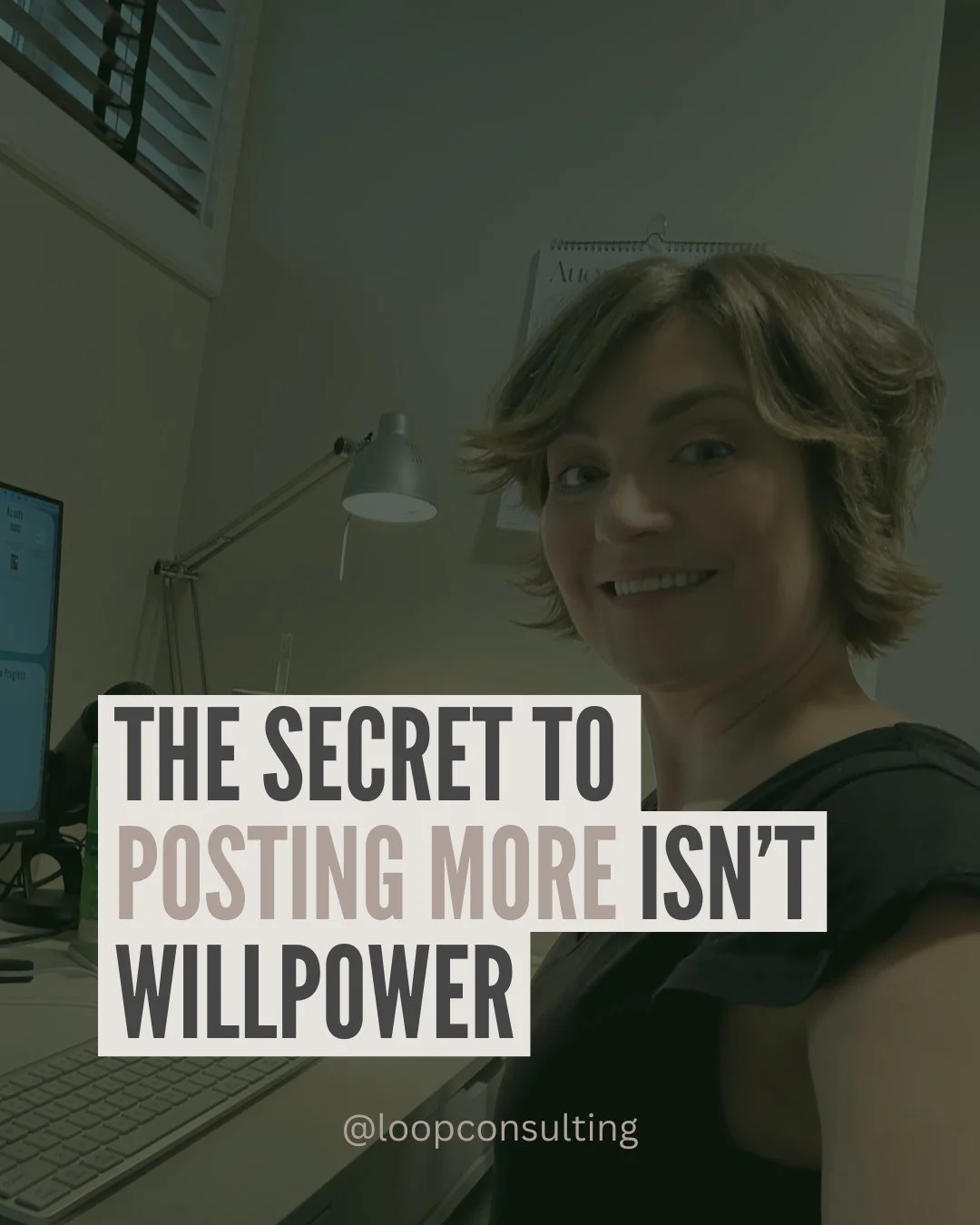 Have you ever wonder why staying consistent with posting feels so hard?⁠
⁠
A lot of biz owners think they just need discipline, but it&rsquo;s not just about willpower. Psychology tells us that discipline feels hardest when we&rsquo;re doing somethin