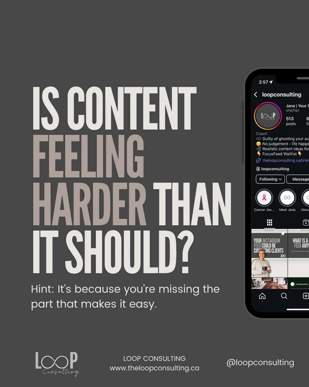 If posting is feeling harder than it should, it could be your planning system.⁠
⁠
Once I figured out how to plan my content, posting stopped feeling like pressure.⁠
⁠
If content has always felt heavy for you, the Monthly Mini Planner inside my free M