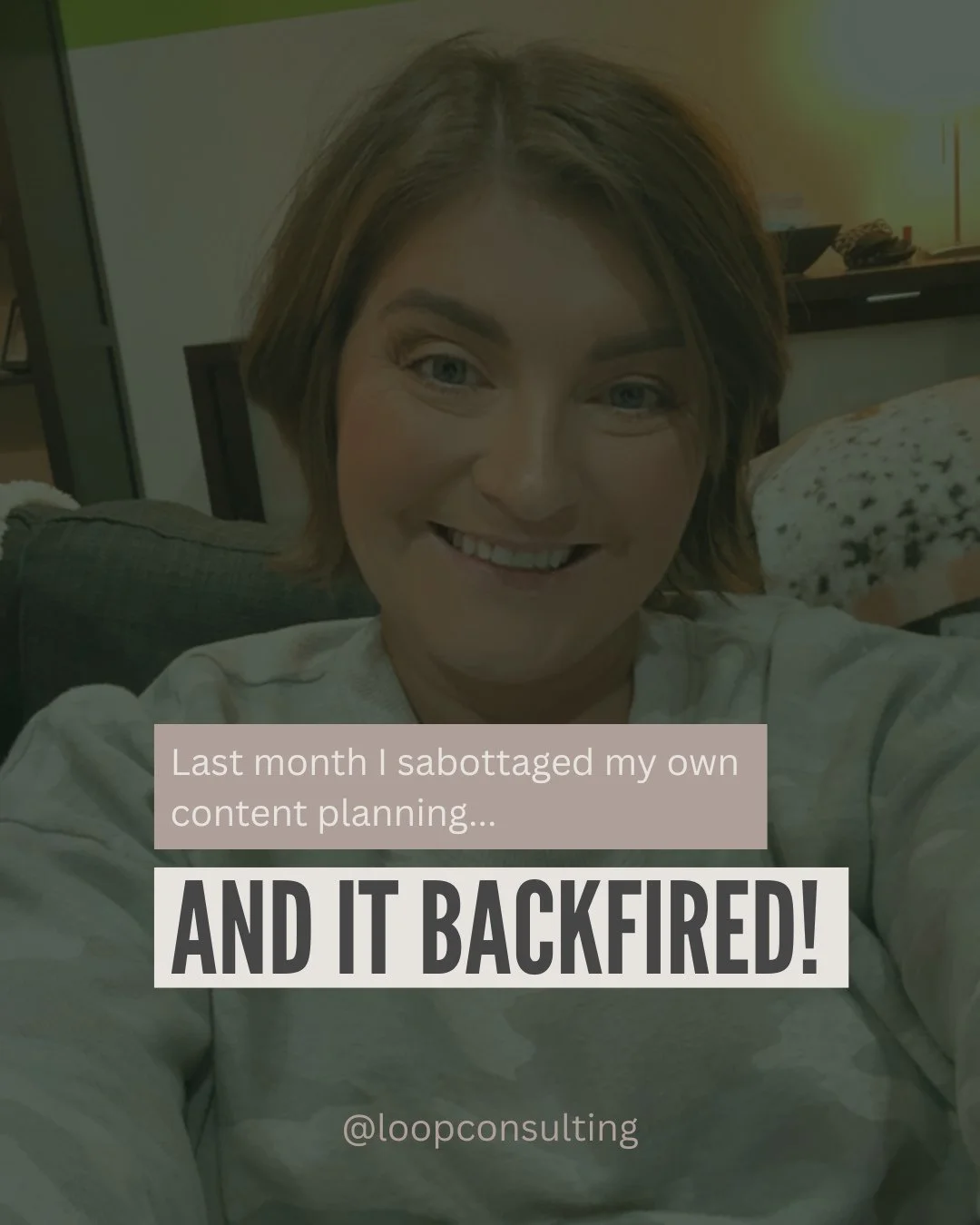 Ok, so I need you to know that I didn&rsquo;t do it on purpose, it kinda happened because of imposter syndrome and the classic overthinking.⁠
⁠
Here's what happened: I second-guessed my blog, got busy with client work, kids, and all the things, and t