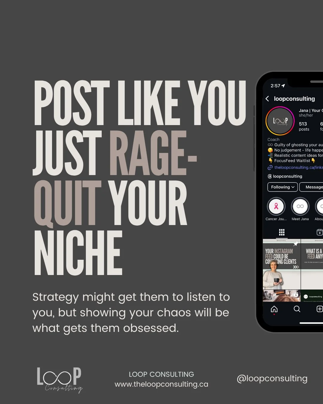 This post is your reminder that your chaos isn&rsquo;t a flaw... it&rsquo;s your fuel! ✨️⁠
⁠
So many entrepreneurs fight agains the chaos in their brains, but when you stop fighting it and start creating WITH it, your content will actually get more m