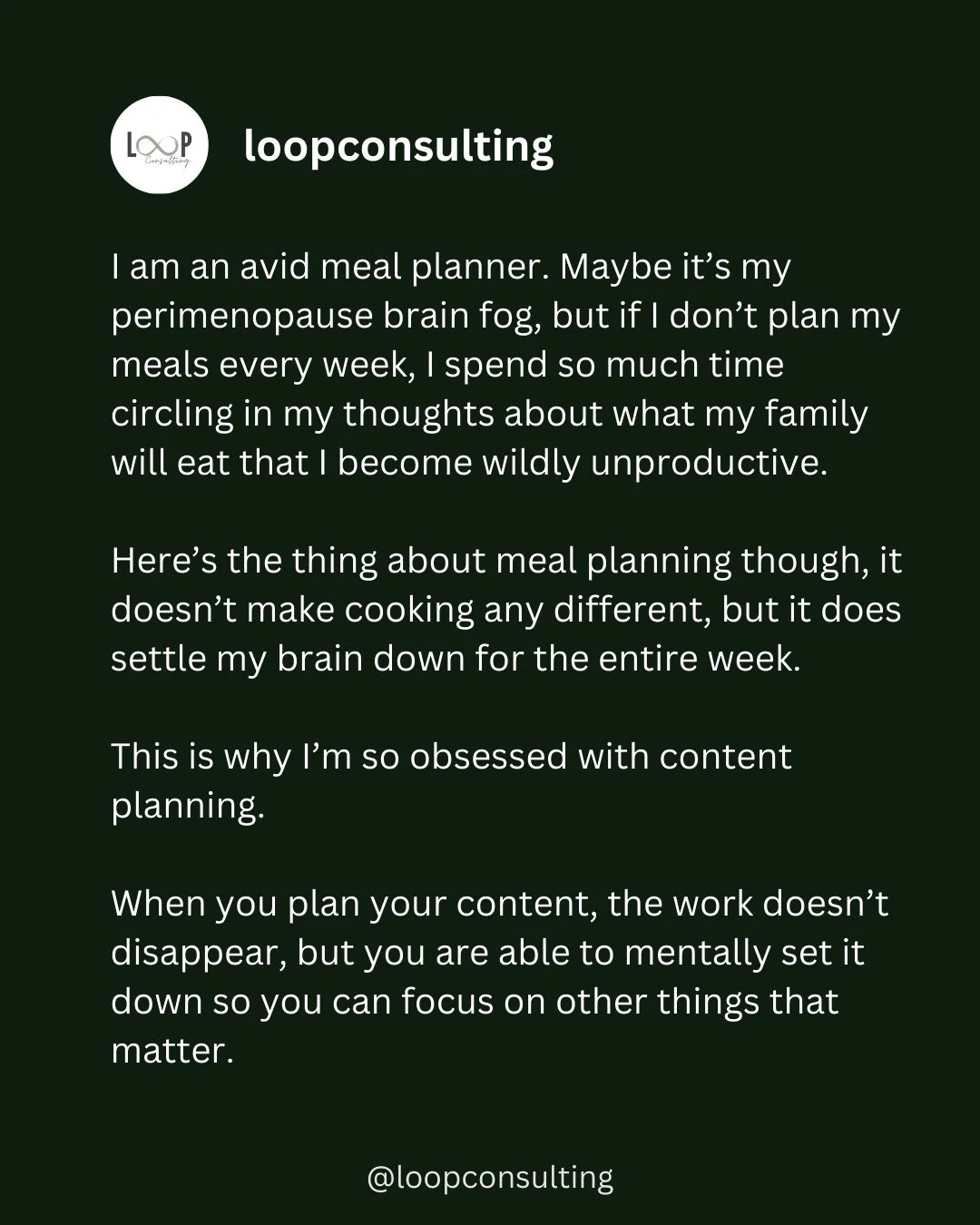 Once you start planning, the posting is the easy part.⁠
⁠
⁠
⁠
#contentplanning #instagramcontentplan #editorinchief #smallbusinesscontent