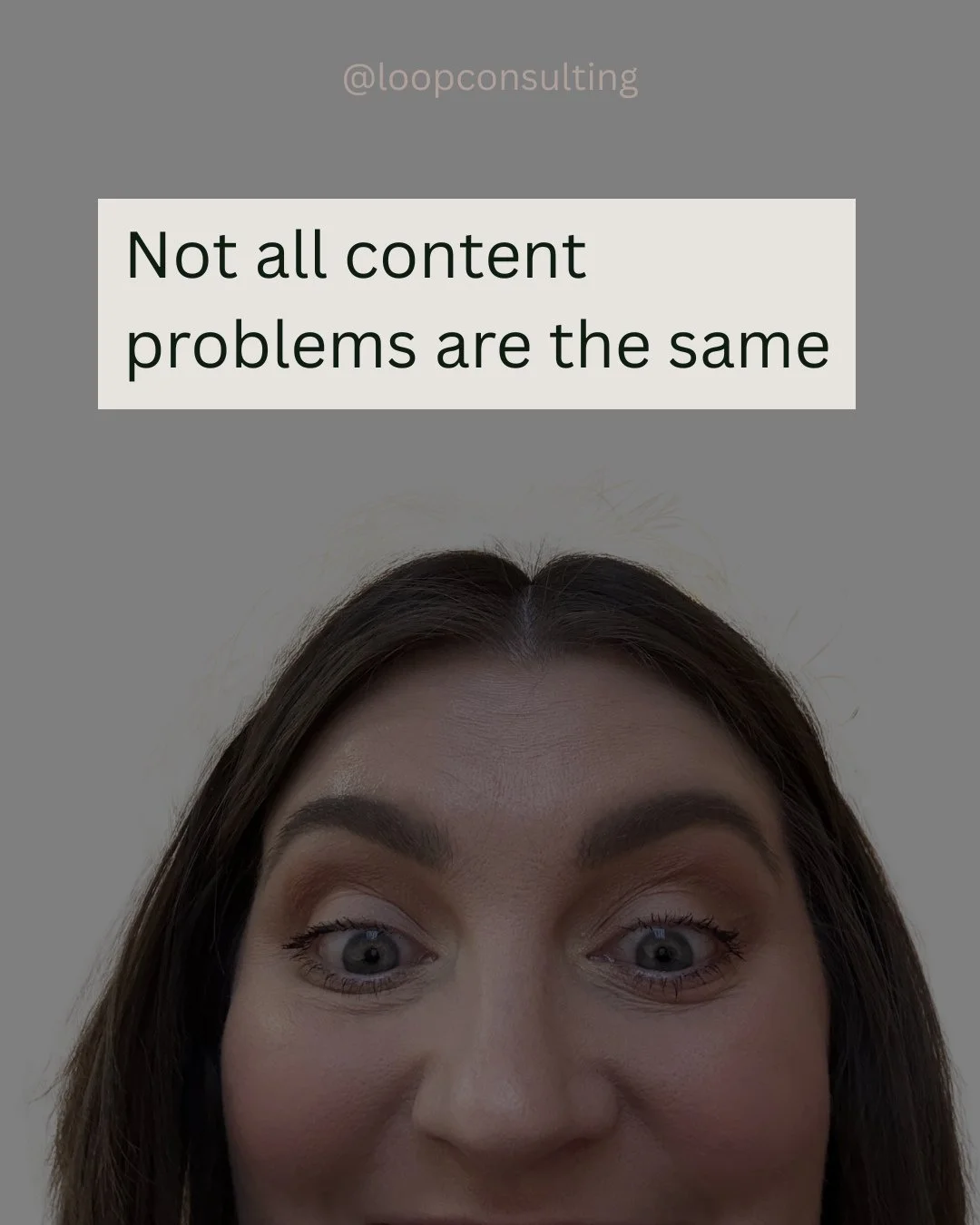 A lot of people get stuck in the 'I need better marketing' solution without realizing they actually have a different problem (and if they fixed that, the marketing wouldn't actually be so hard 😬).⁠
⁠
It's easy to see when your content isn&rsquo;t wo
