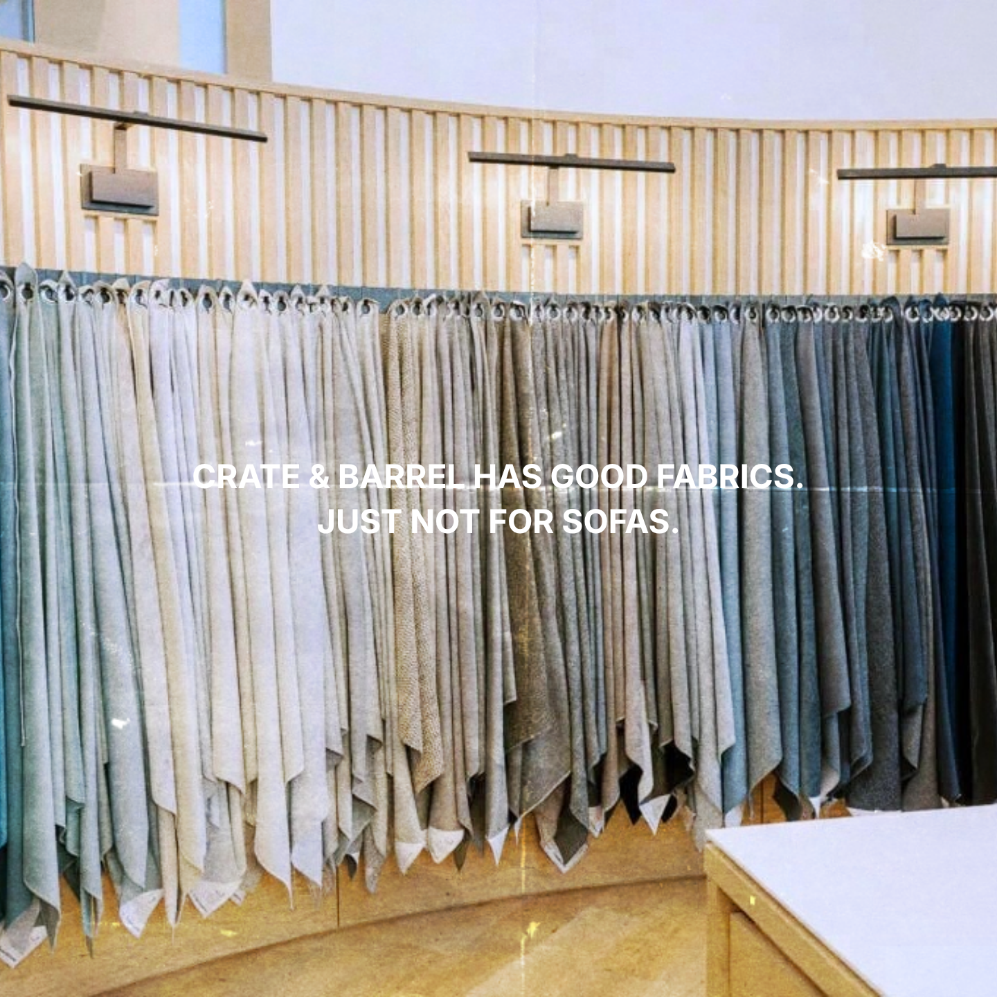 THE BEST FABRICS TO CHOOSE AT CRATE &amp; BARREL 2026