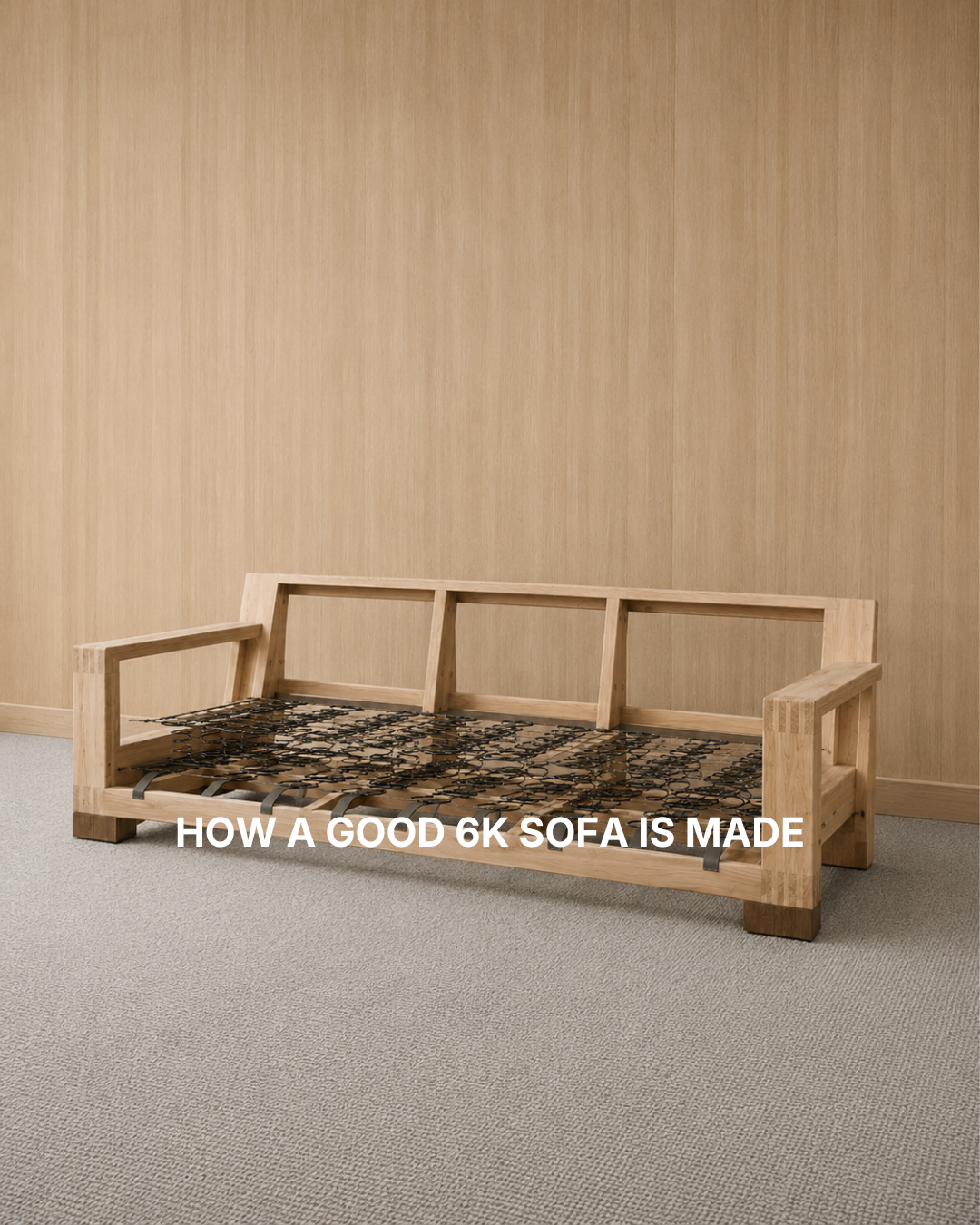HOW A $6,000 SOFA IS MADE
