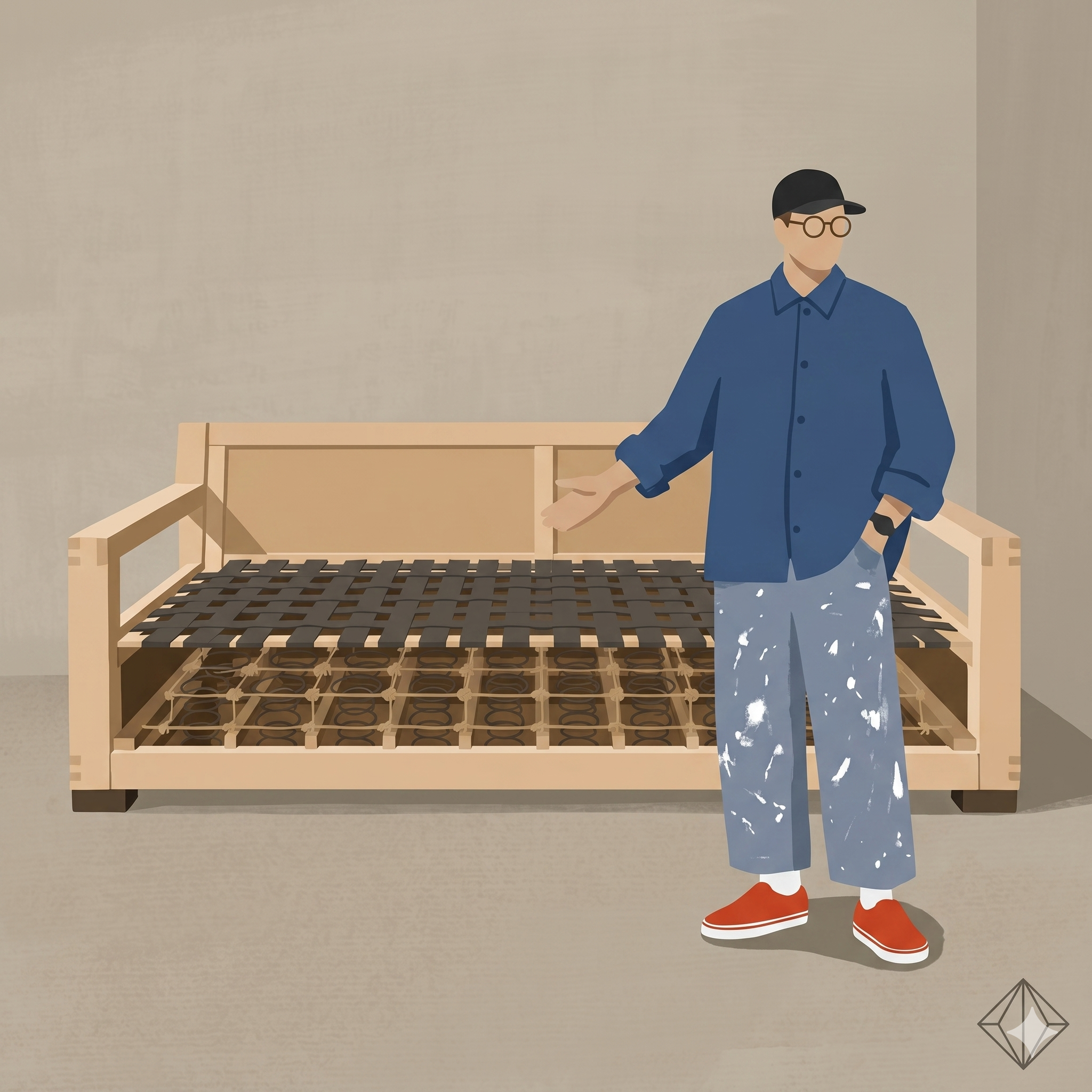 INSIDE A $6,000 SOFA