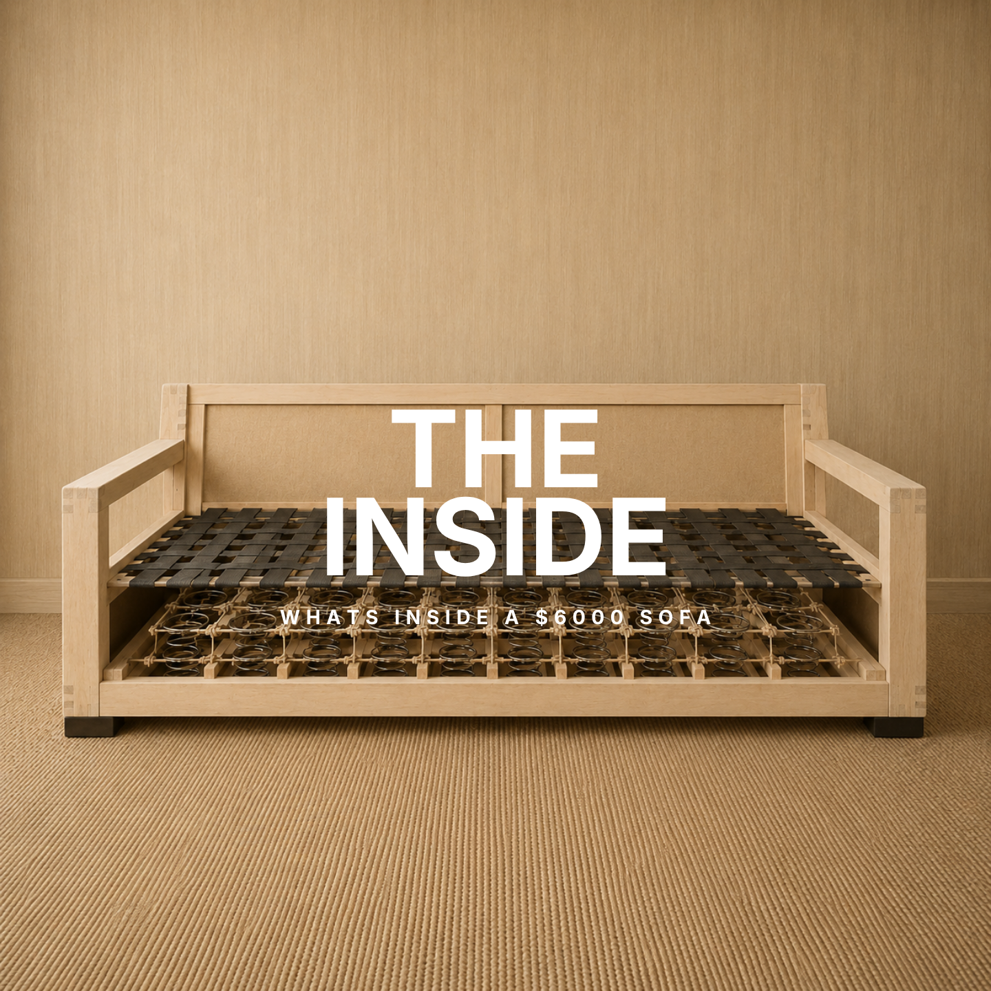 WHAT EXACTLY IS INSIDE A $6,000 SOFA?