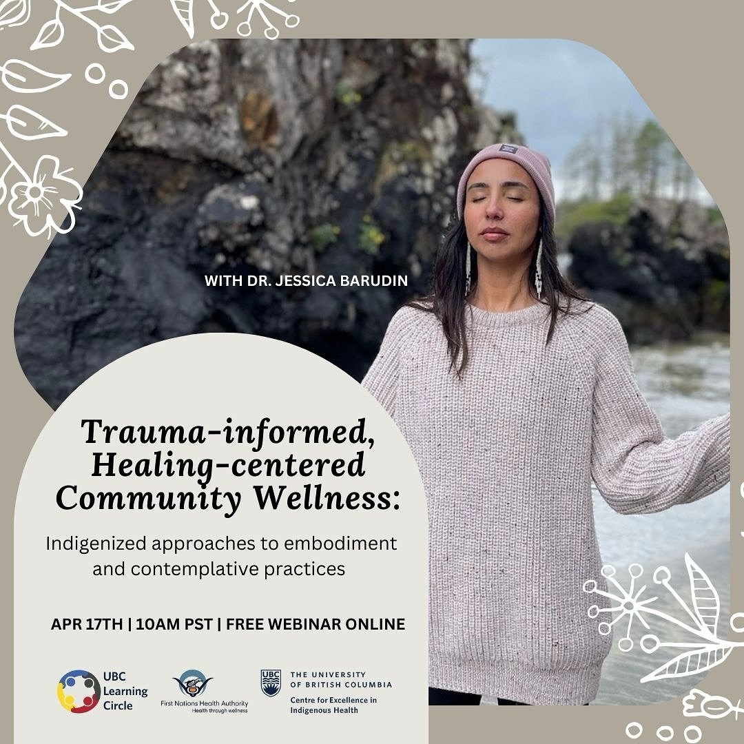 I&rsquo;m so NERVOUS for tomorrow but my teachers say that means I care about what I&rsquo;m preparing for. 

I&rsquo;m excited to share some of what I&rsquo;ve learned from offering wellness, movement, and breath work for Indigenous peoples for 12 y