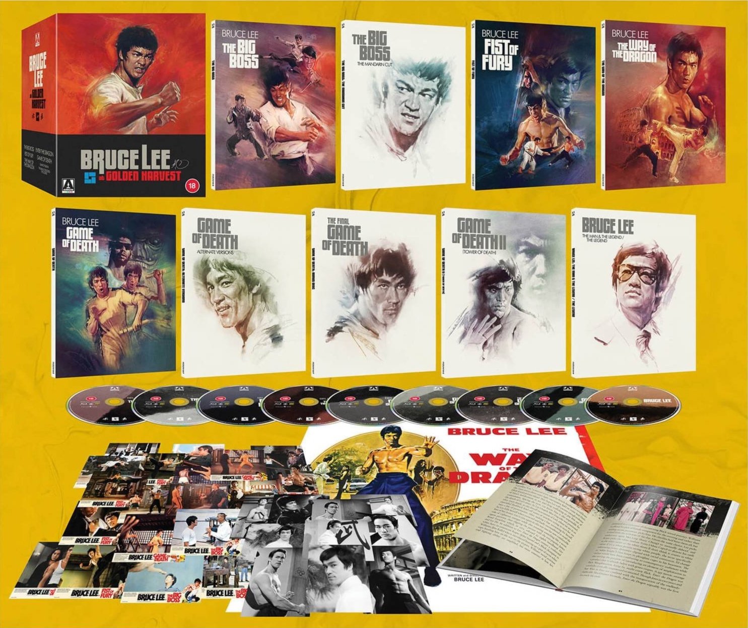 Bruce Lee at Golden Harvest Blu-ray Limited Edition