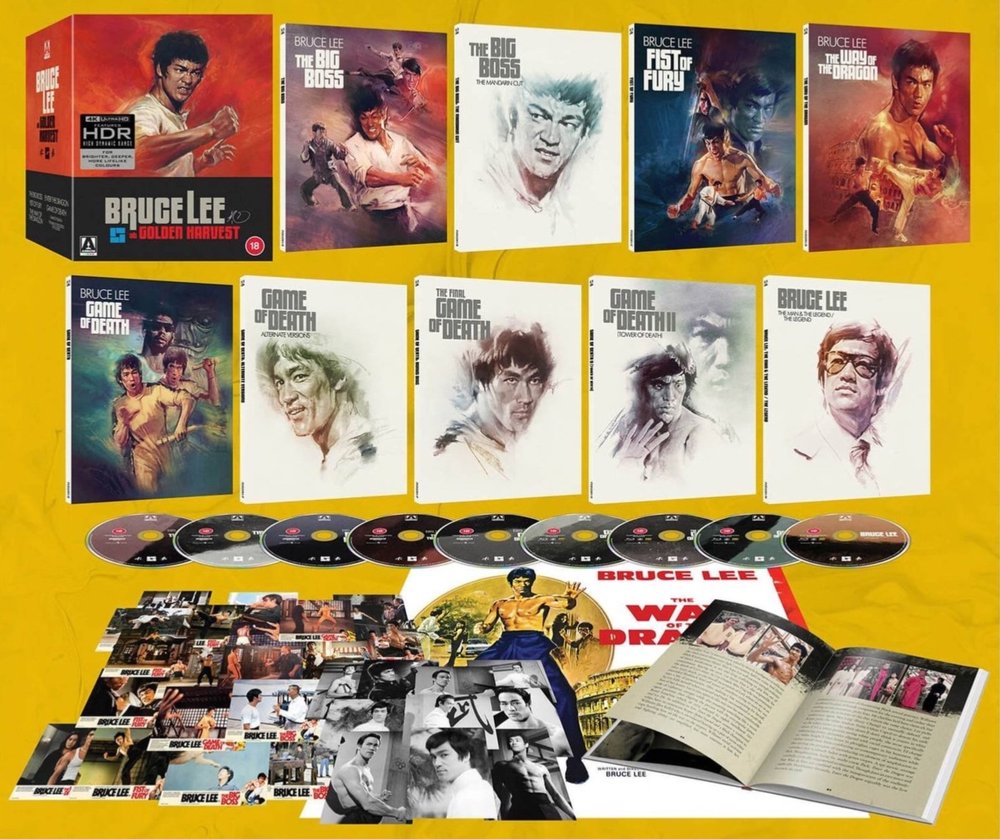 Bruce Lee at Golden Harvest 4K Limited Edition