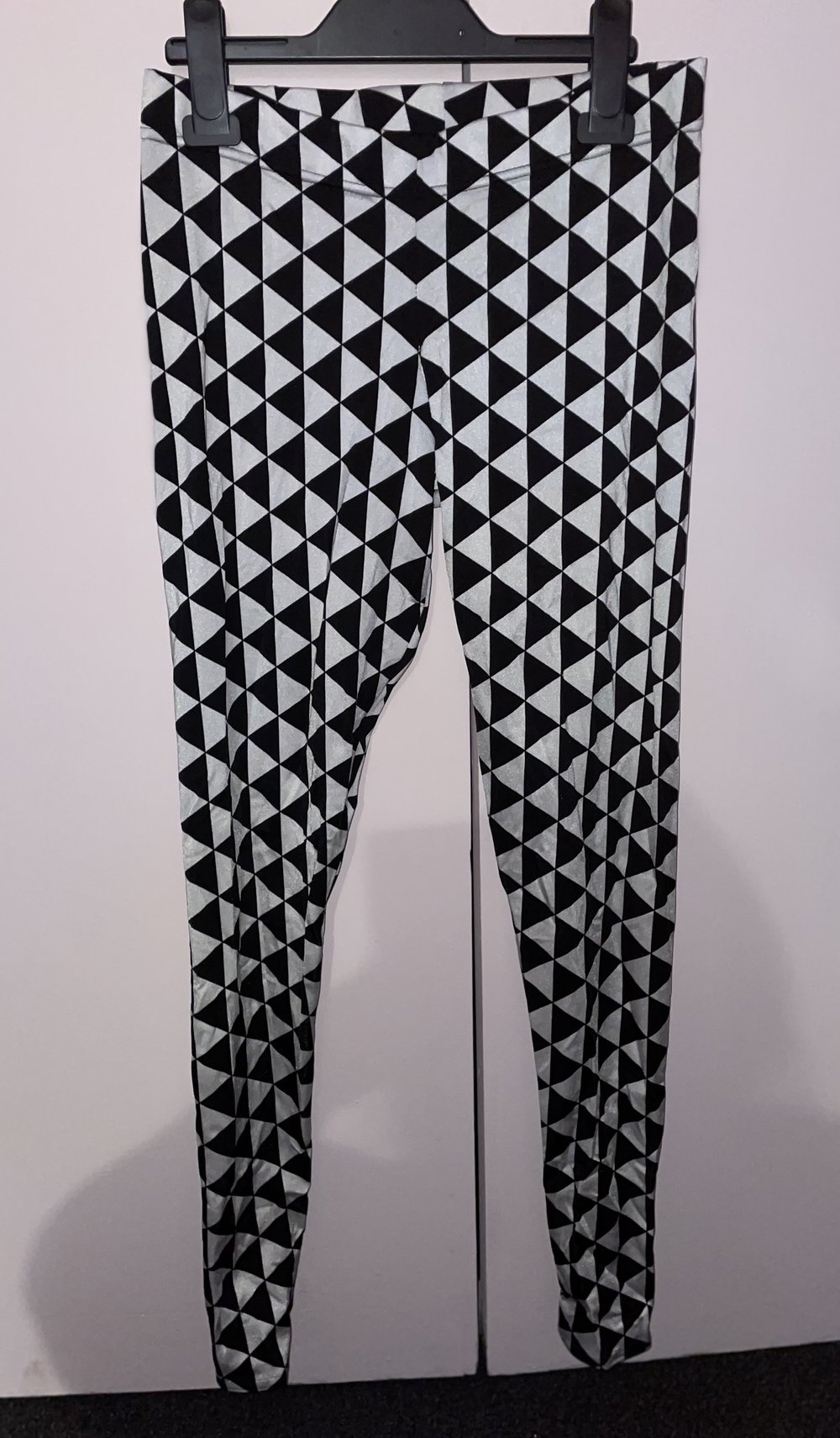 Black Milk Clothing - Triangles Black and White Leggings