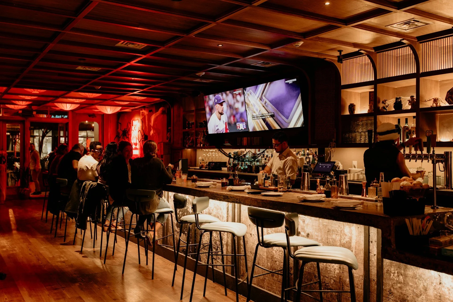 Choosing Between Bistro and Bar at a Restaurant in Phillip Island