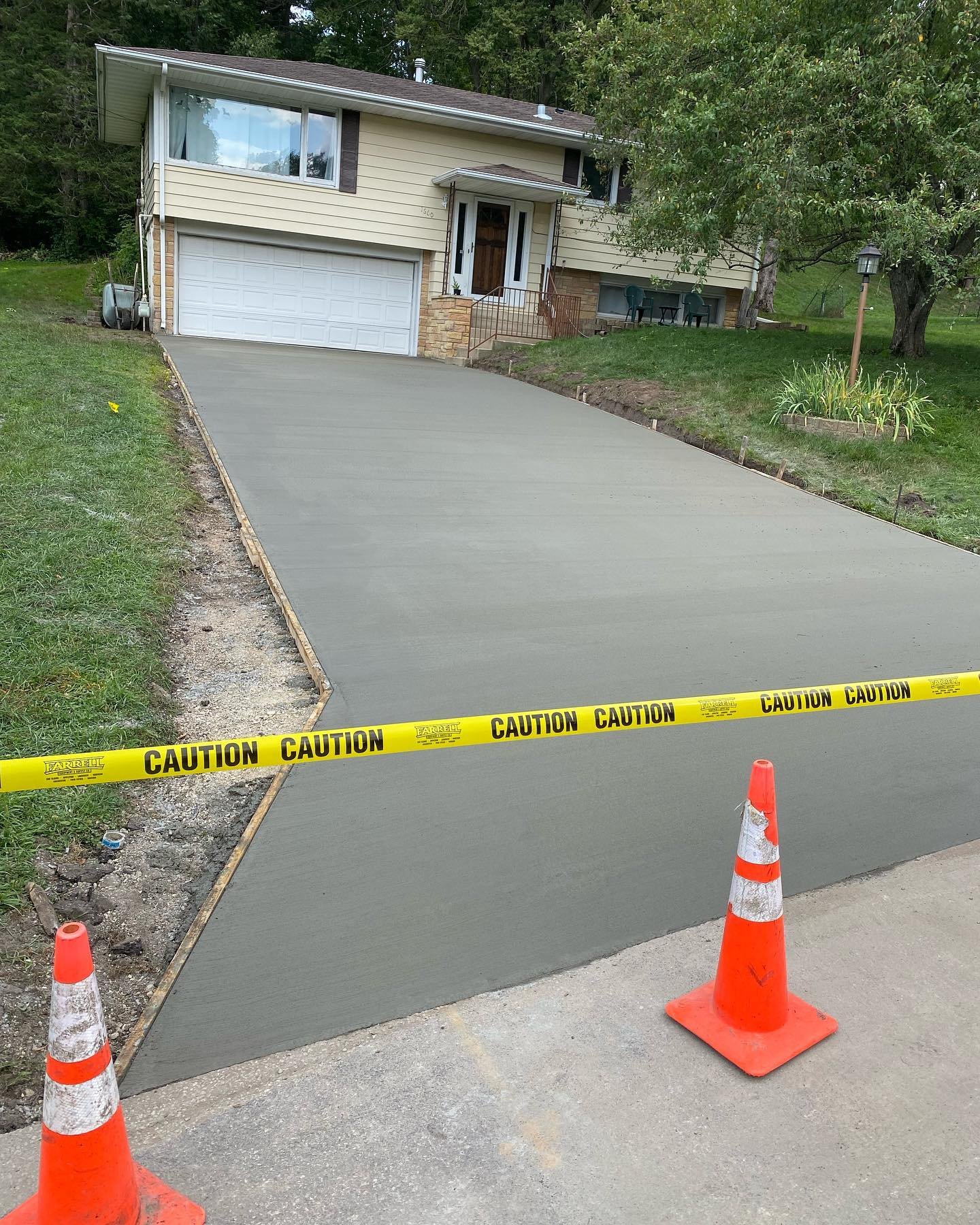 Nice new driveway