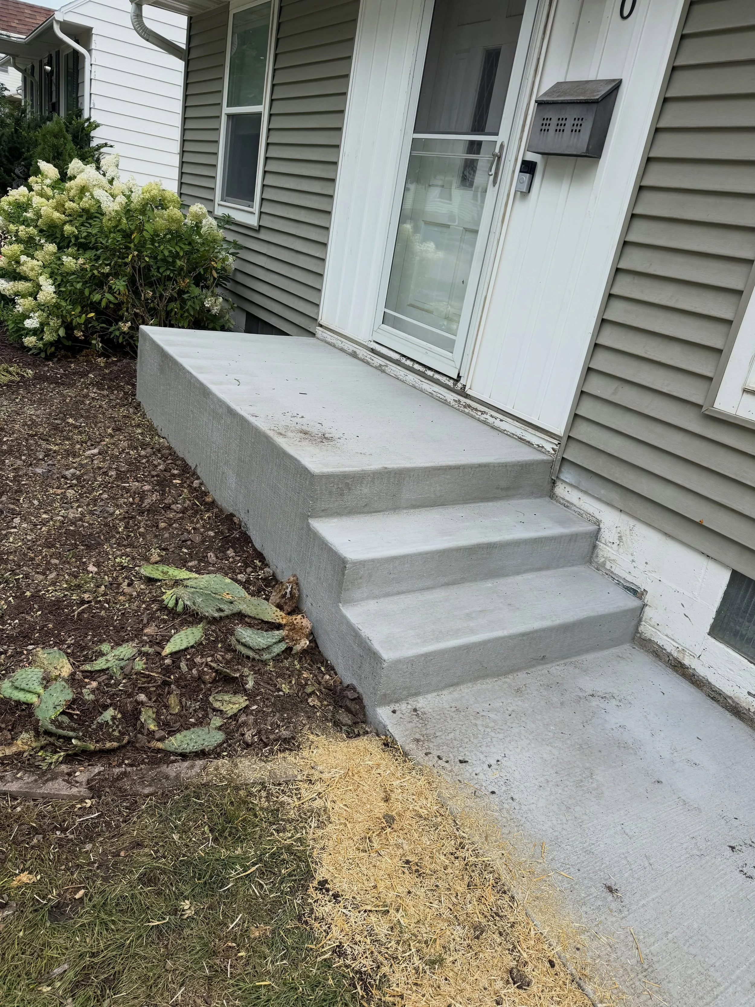 New front step!