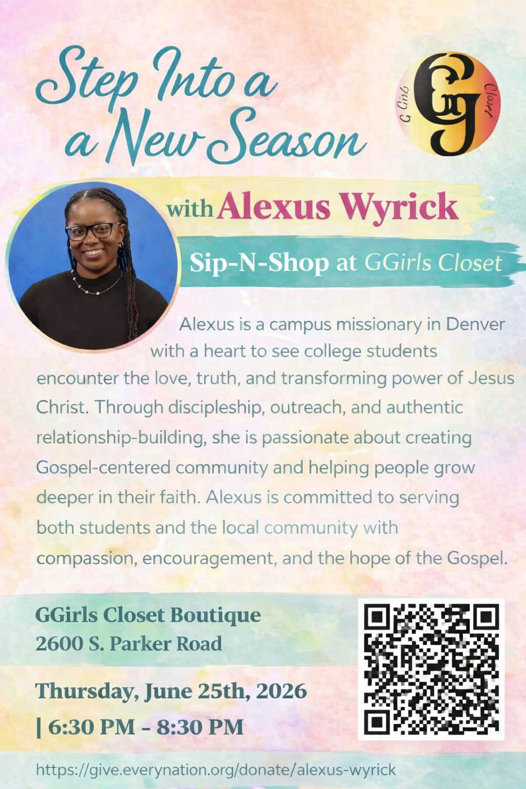 ggirls closet events