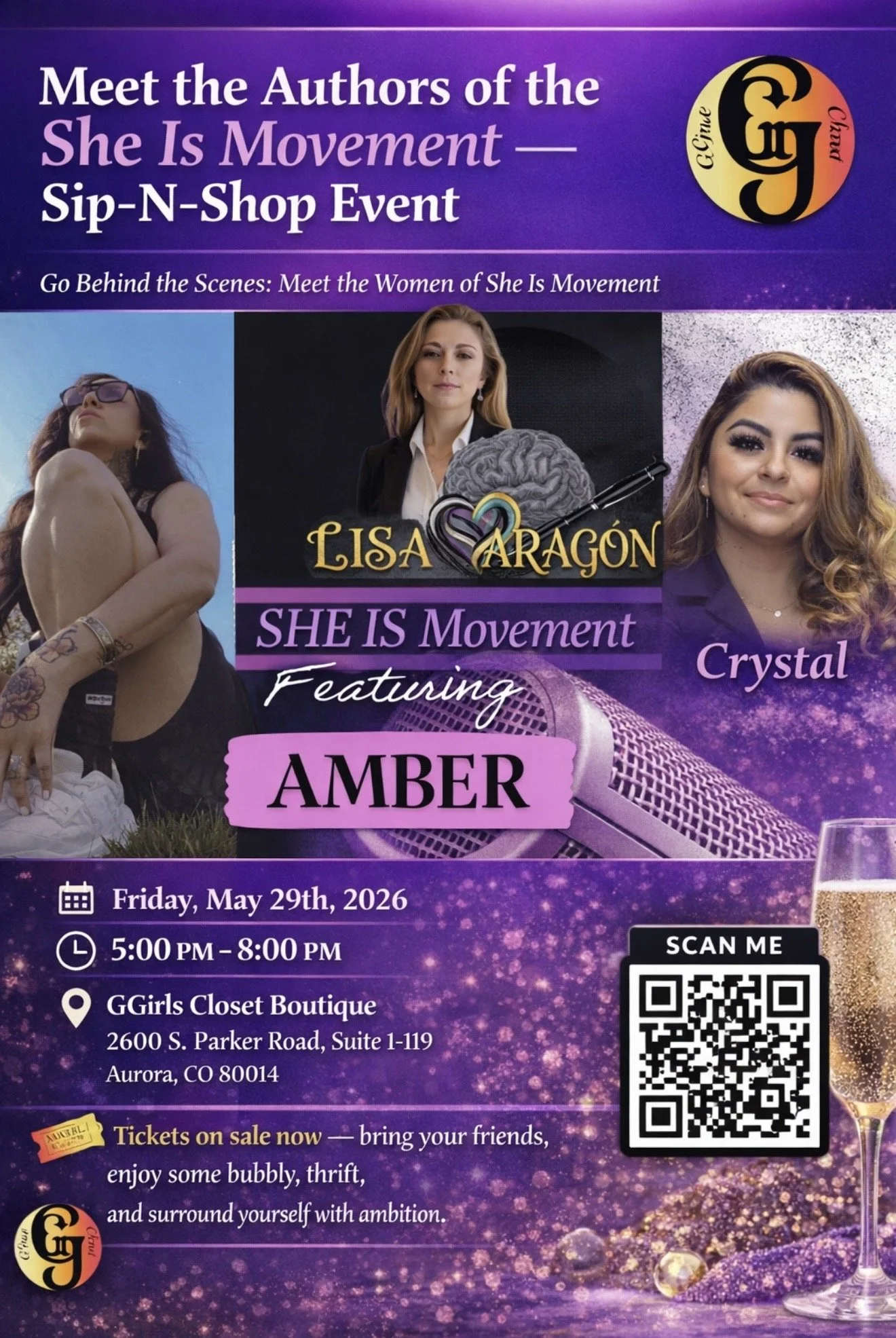 ggirls closet events