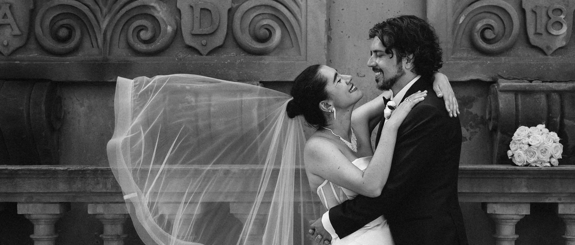 guild-park-wedding-toronto-veil-in-wind-stone-balustrade.jpg