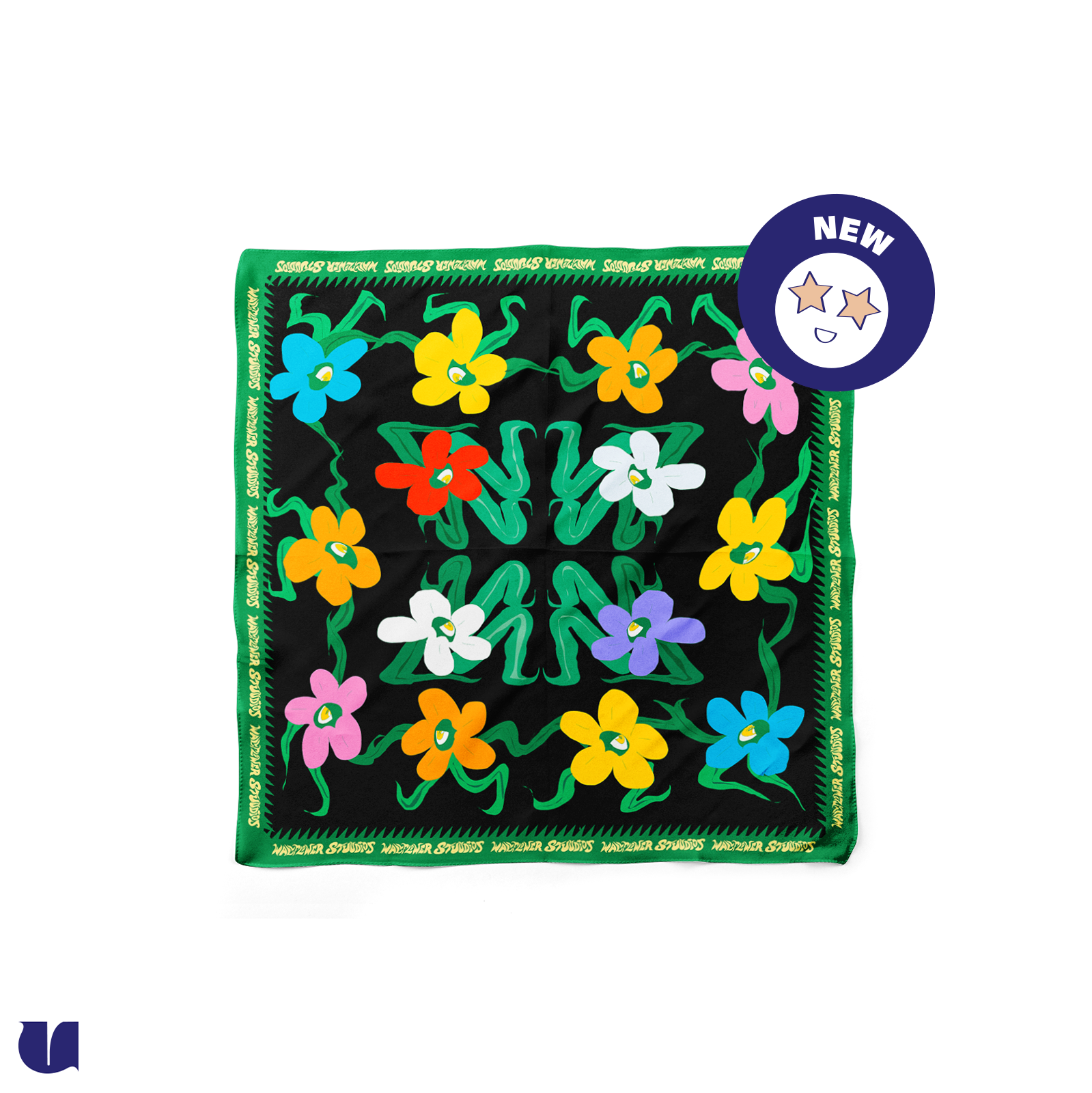 Frolicking Wallflowers Fabric Wrap