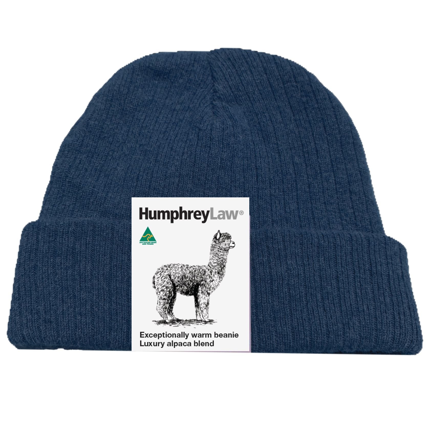 Alpaca Beanie - Denim