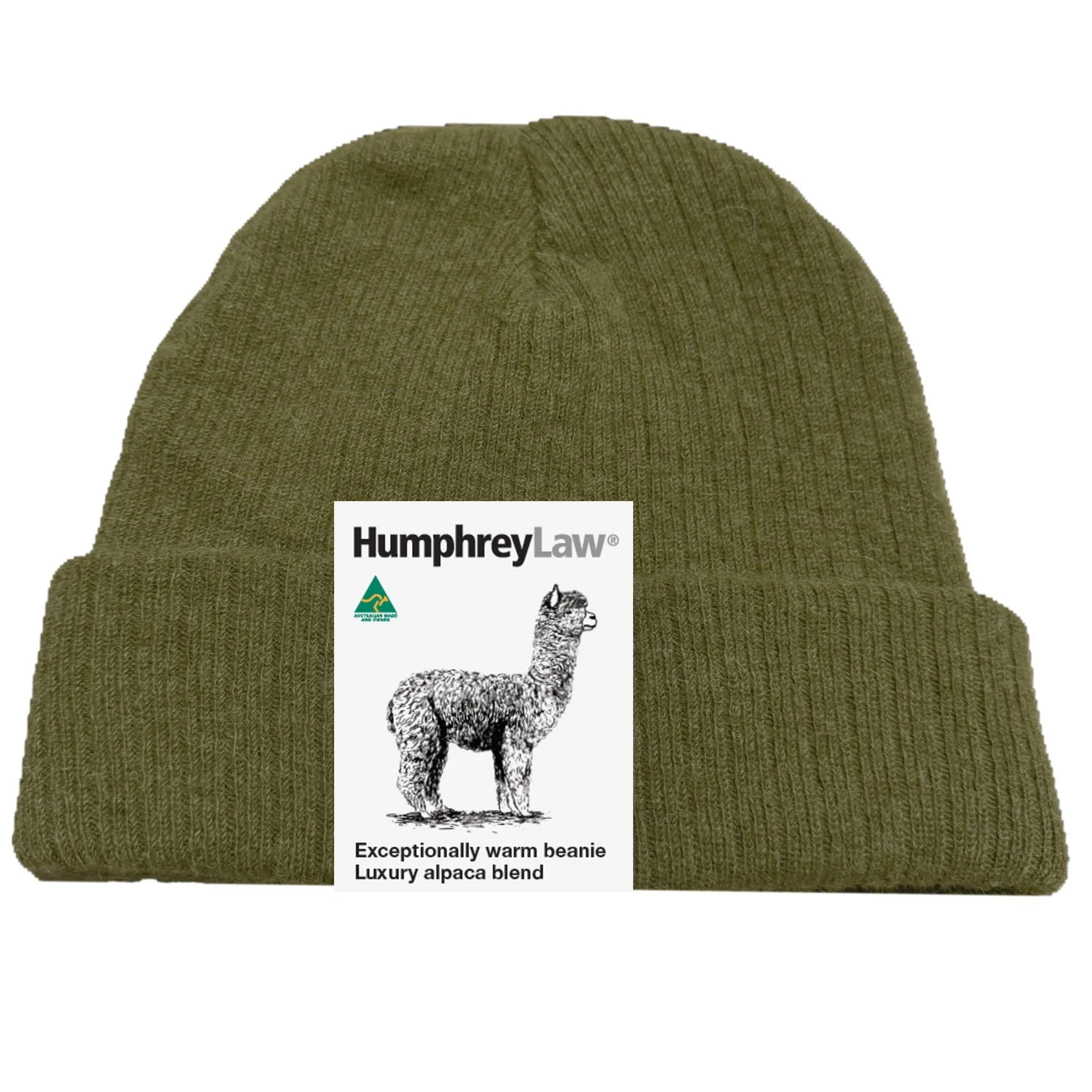 Alpaca Beanie - Sage