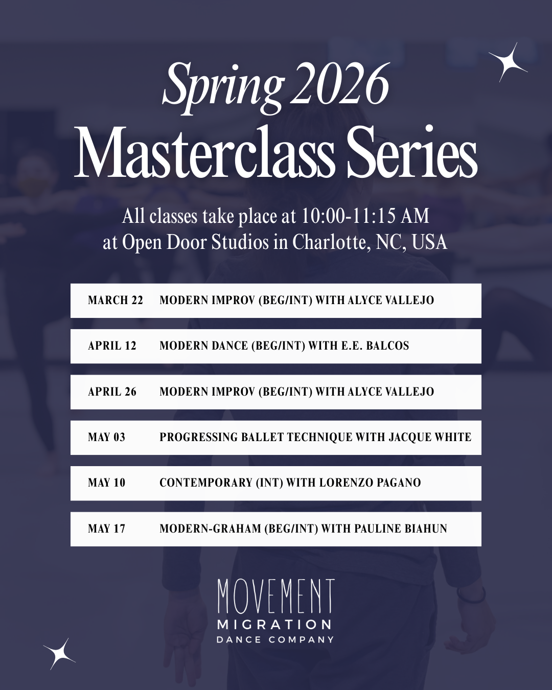 ODS Spring Masterclasses
