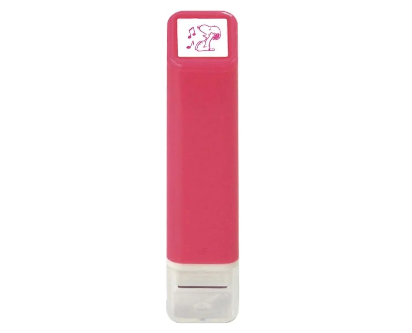 NEW Mini Planner Stamp - Snoopy Music - Pink