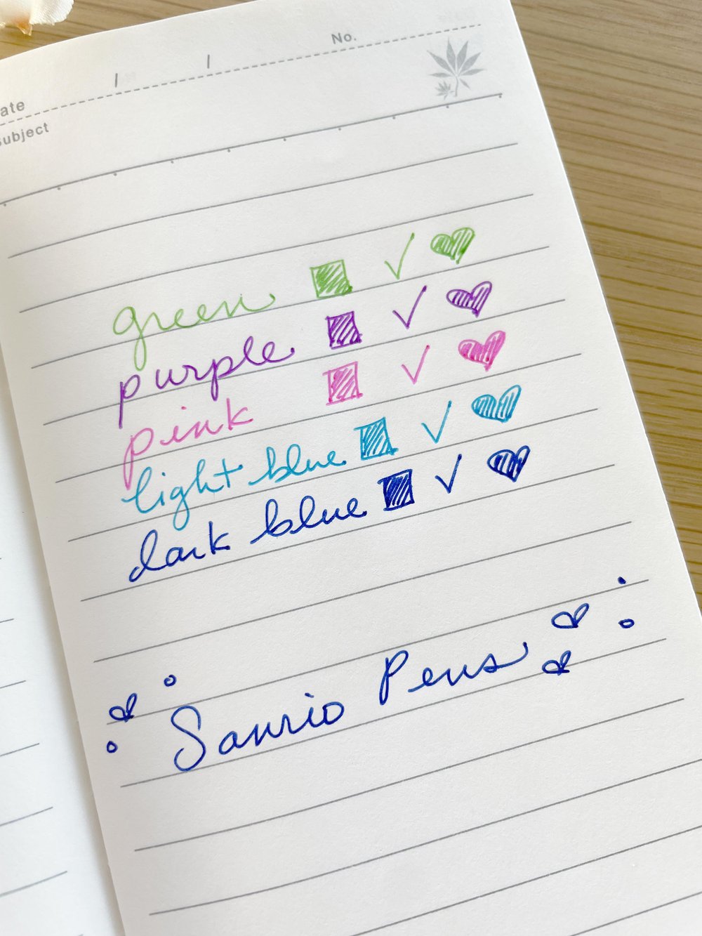 Gel Pen -Sanrio Characters - Light Blue Ink — La Petite Cute Shop