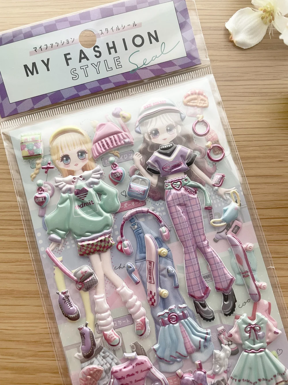 Stickers - Dress Up - Fashion Style - Street  La Petite Cute Shop
