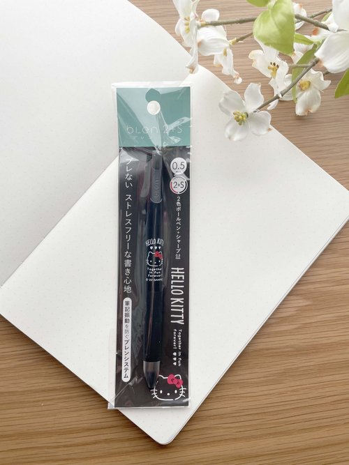 Hello Kitty Sanrio Pilot Frixion 0.5mm Black Erasable Ballpoint Pen from  Japan