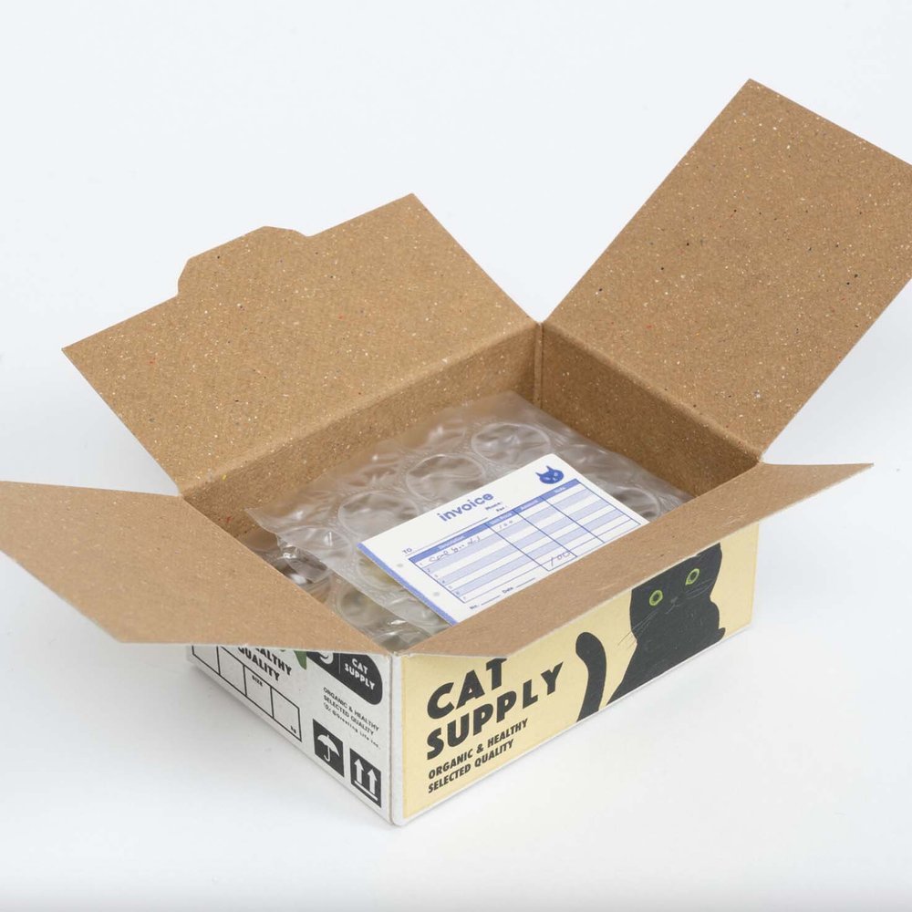 Mini Sticker Box - Hako Seal - Cat Pet Supplies — La Petite Cute Shop