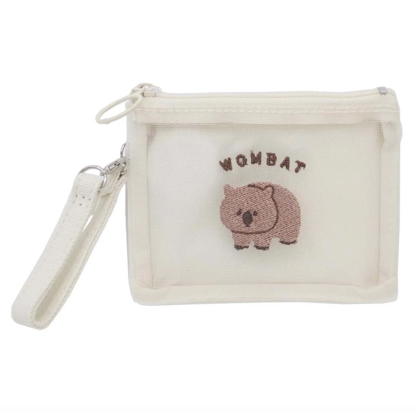  Zipper ID Pouch with Retractable Reel 