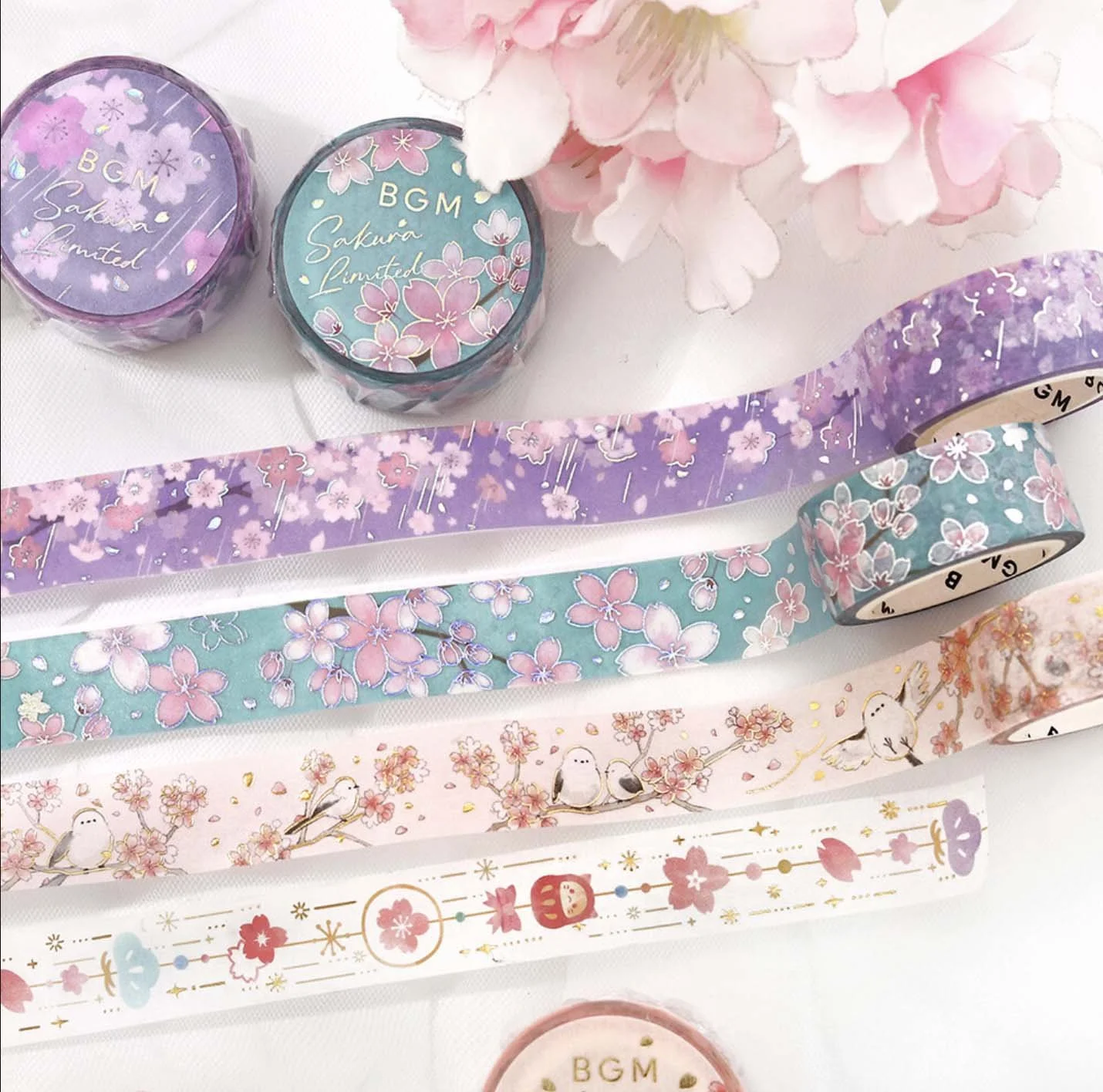  NEW 2026 Sakura Limited Washi Tapes 
