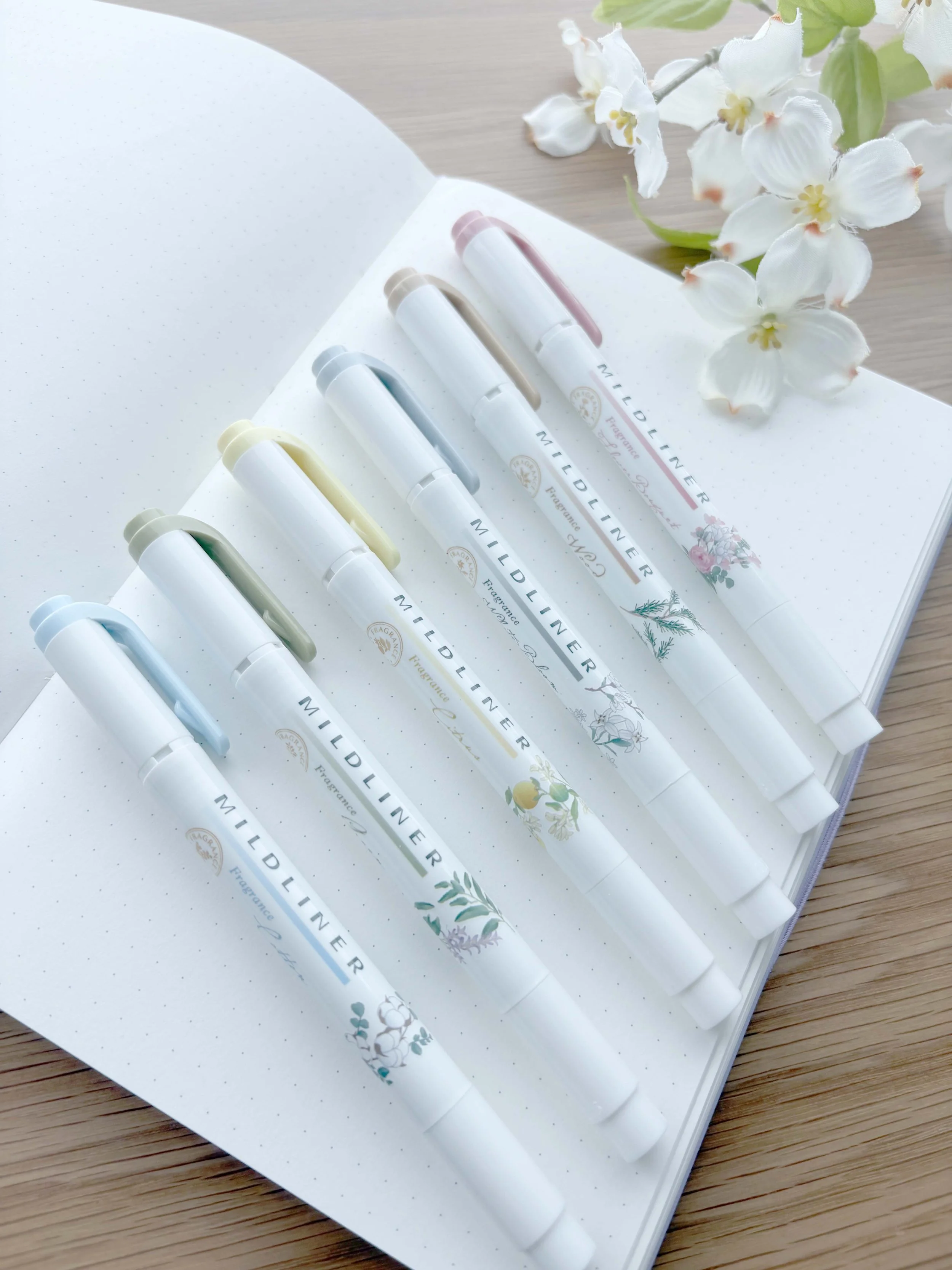  NEW Scented Mildliner Markers 
