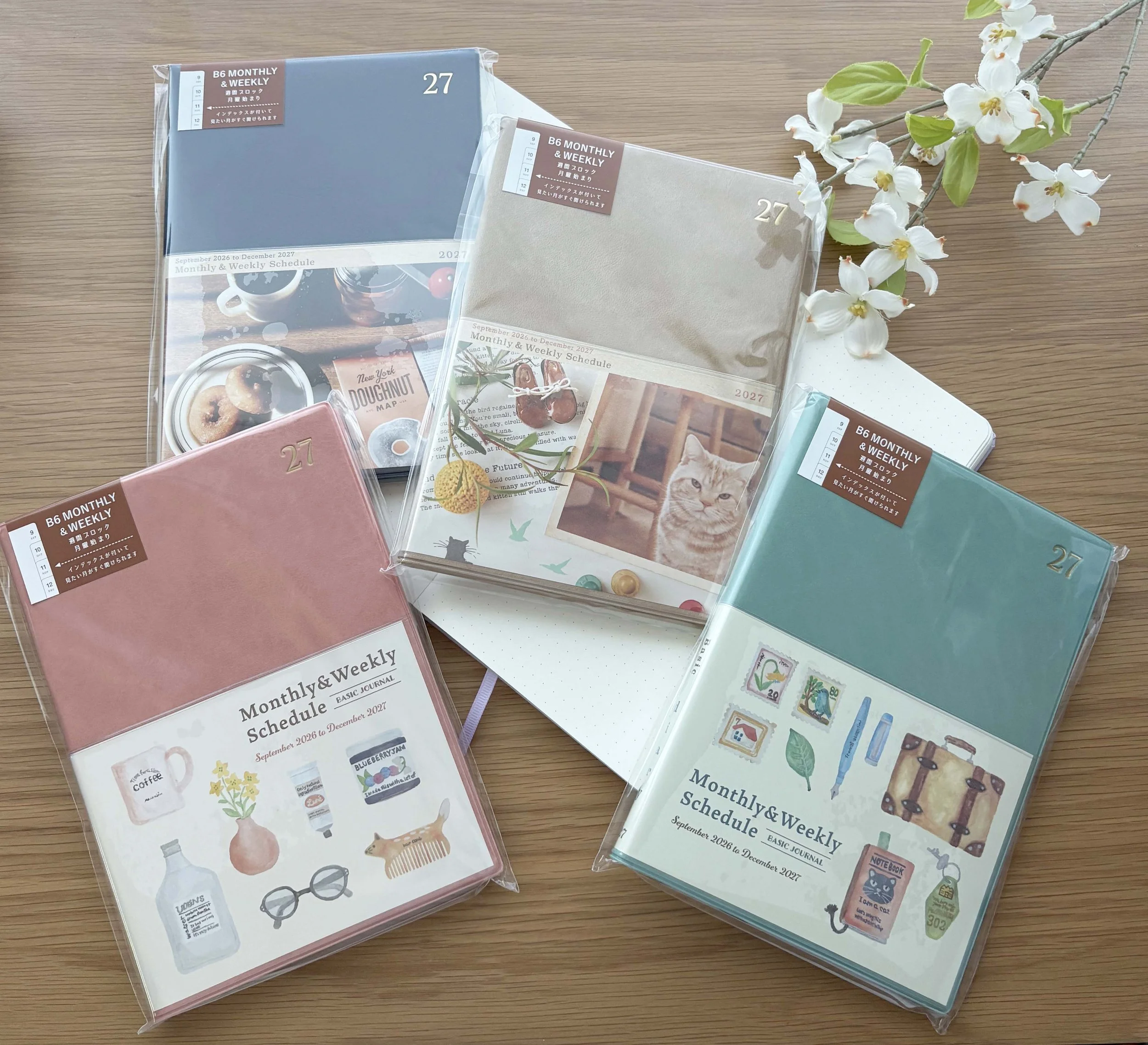  NEW 2027 B6 Size Planners 