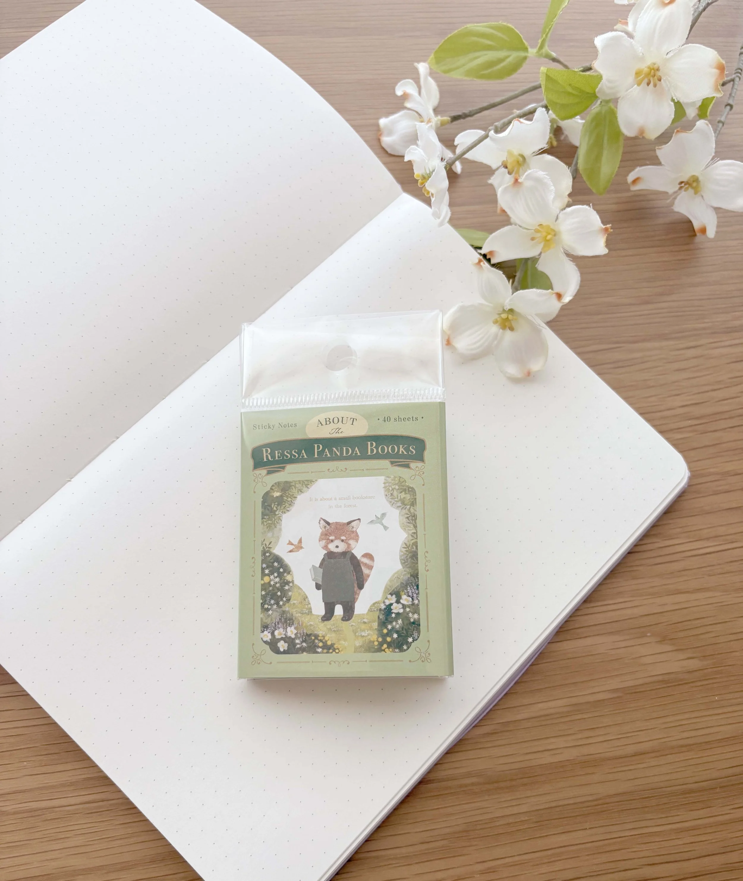 NEW Sticky Notes Book - Red Panda Bookshop