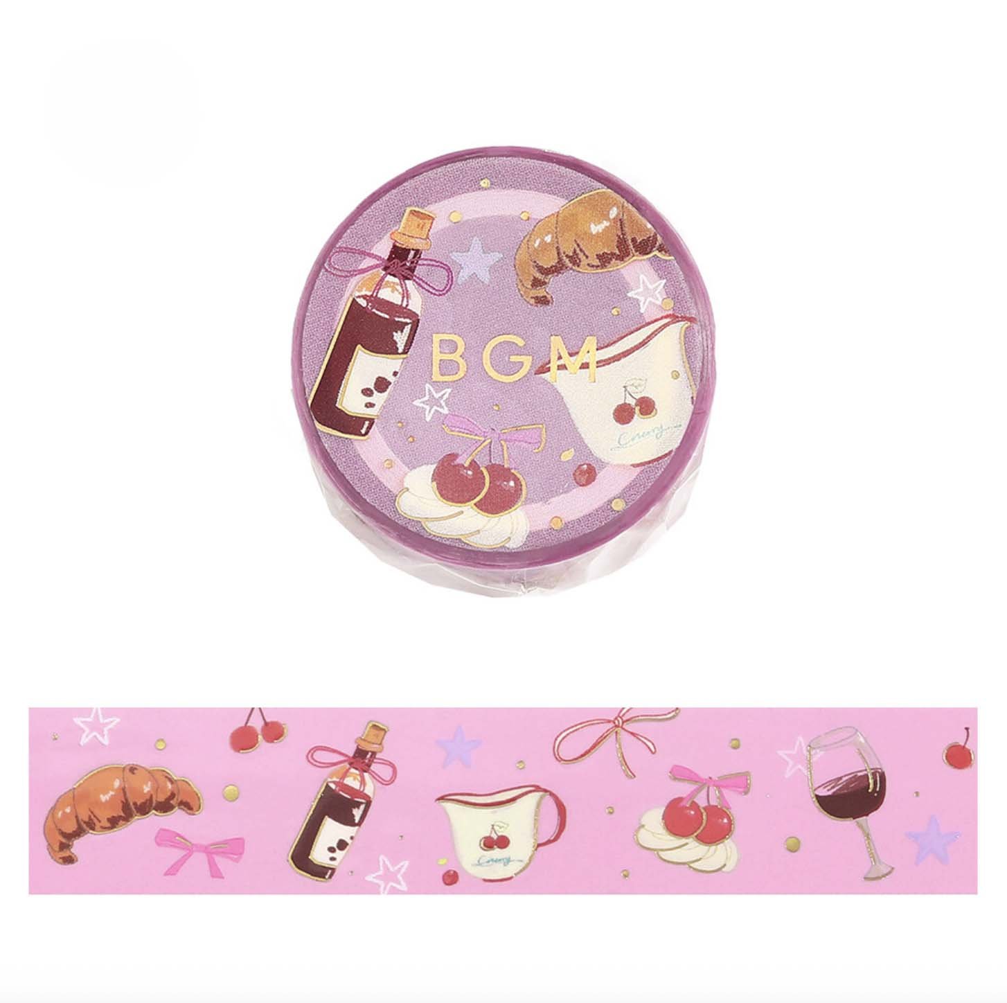 NEW BGM Clear PET Tape - 20mm - Sweet Treats Time