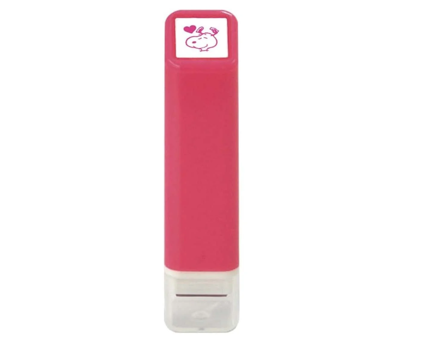 NEW Mini Planner Stamp - Snoopy Hearts - Pink