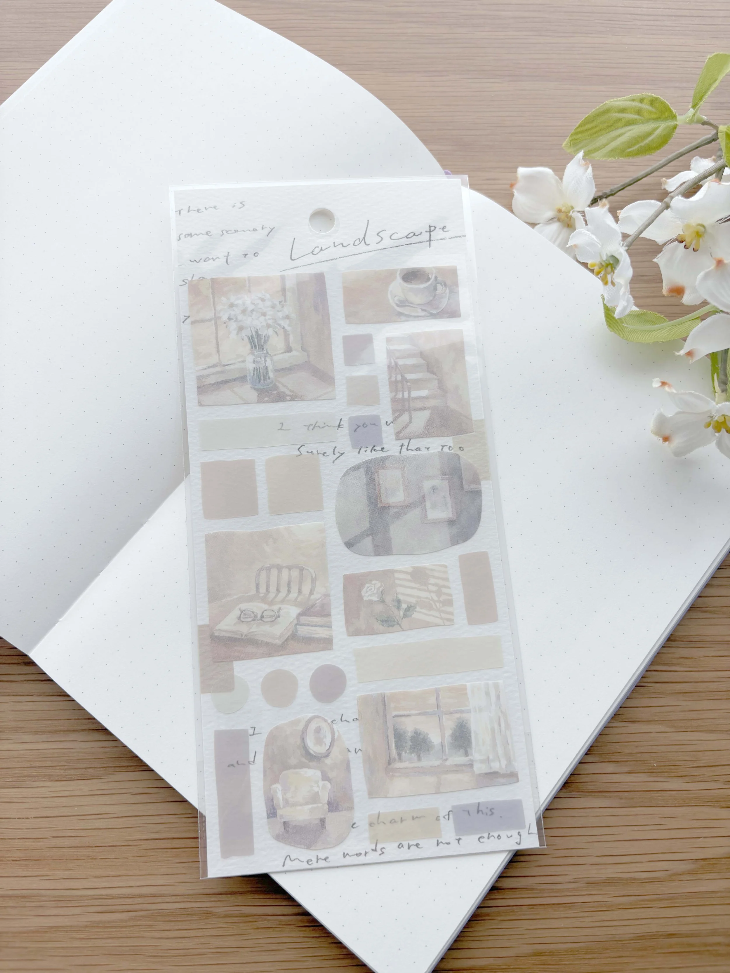 Journal Mindwave Sticker  - Landscape Series - Twilight Hours