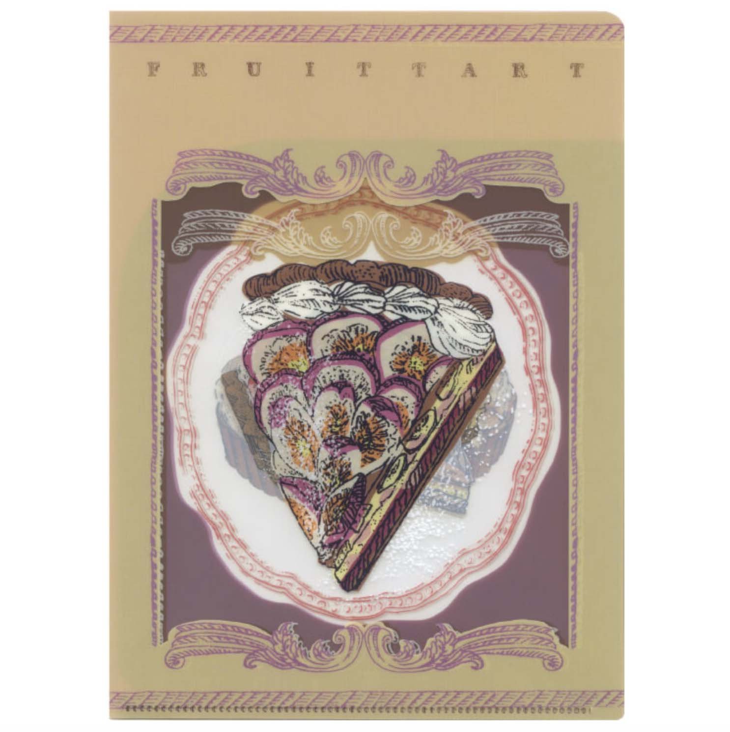 NEW A5 File Folder with 2 pockets - Fruit Tart by Aya Inoue