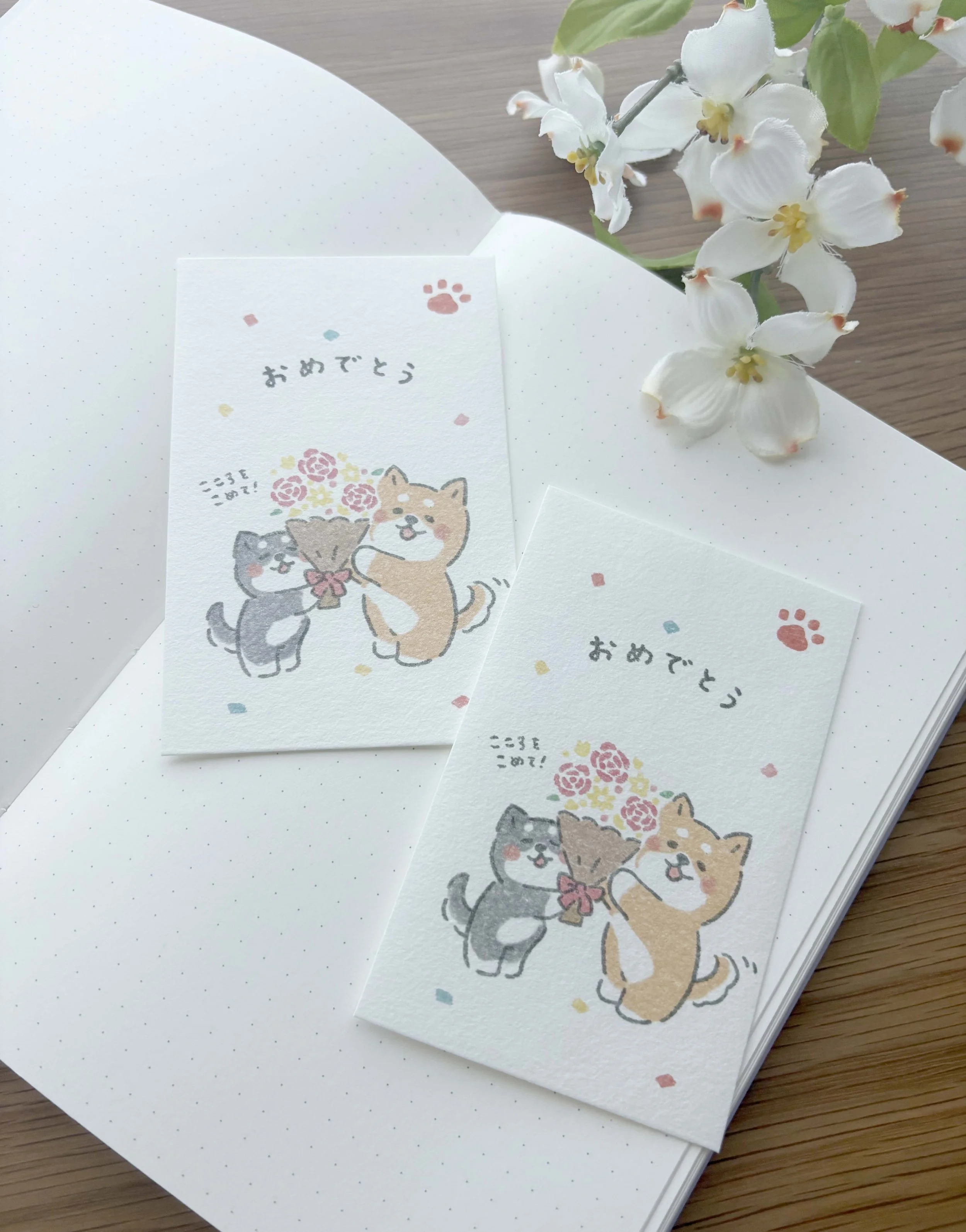 NEW Money Envelopes - Pochi Bukuro - Shiba Inu - Congratulations