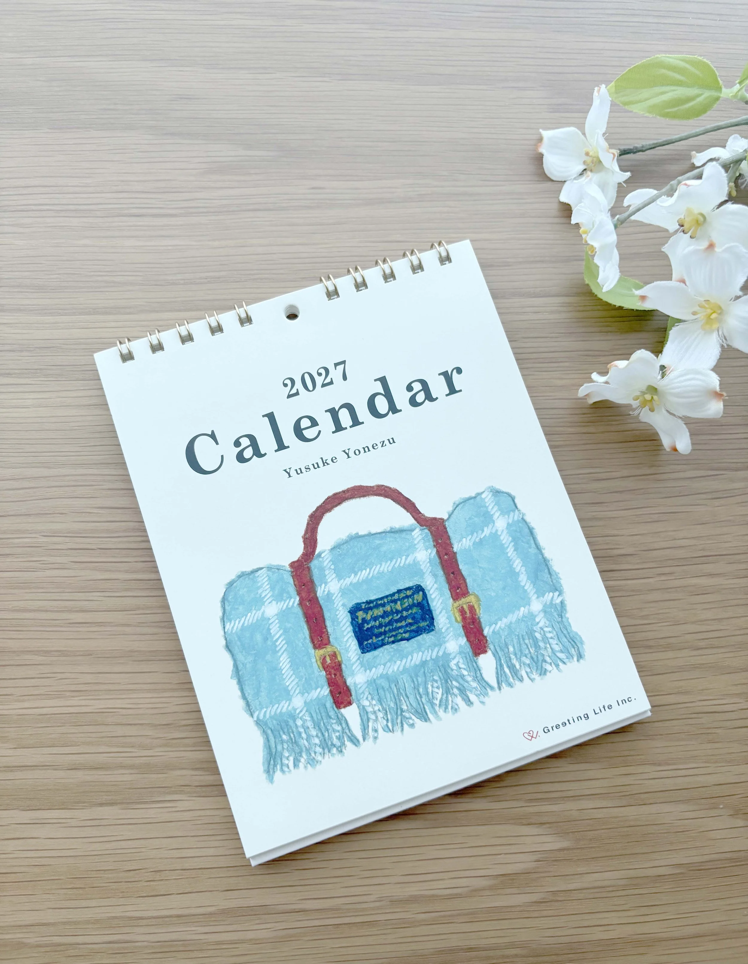 NEW 2027 Yusuke Yonezu - 12 month Desk Calendar - Good Life