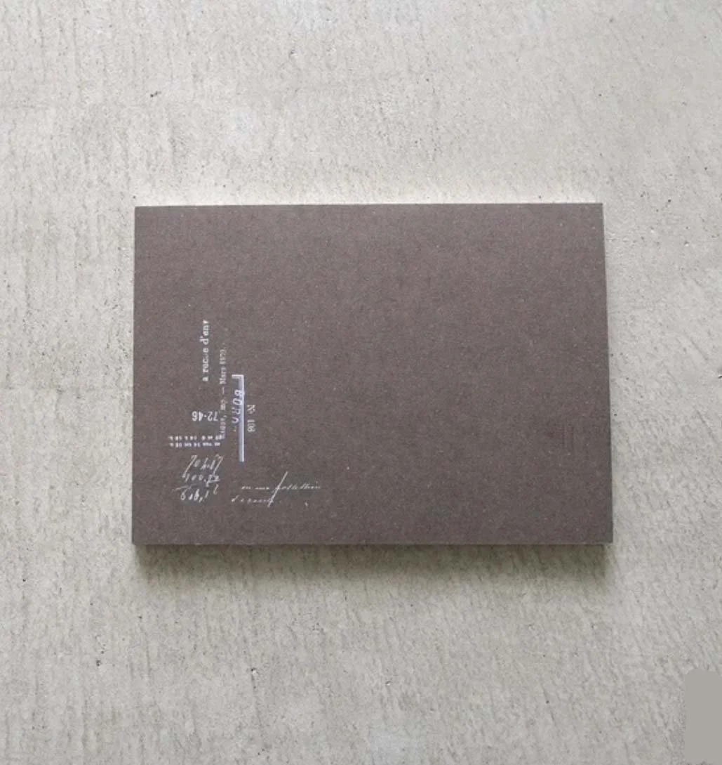 NEW Softcover Handmade Landscape Notebook / Journal - Hokkaido Ezo Pine Craft - Yokonaga by Yohaku