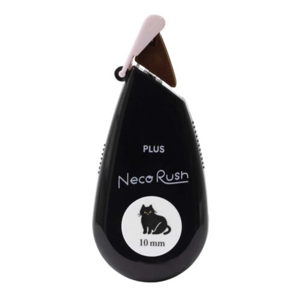 NEW PLUS Neko Rush Tape - 10mm Limited Edition Cat Series- Black Cat