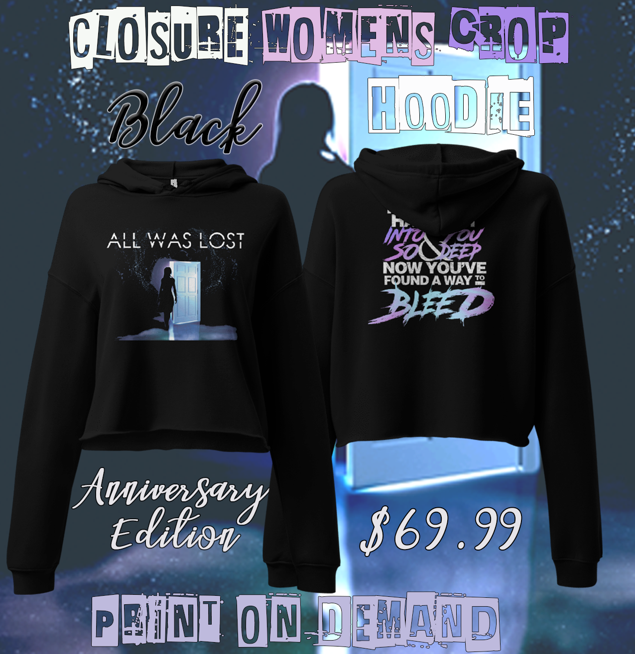 Closure Women's Crop Hoodie