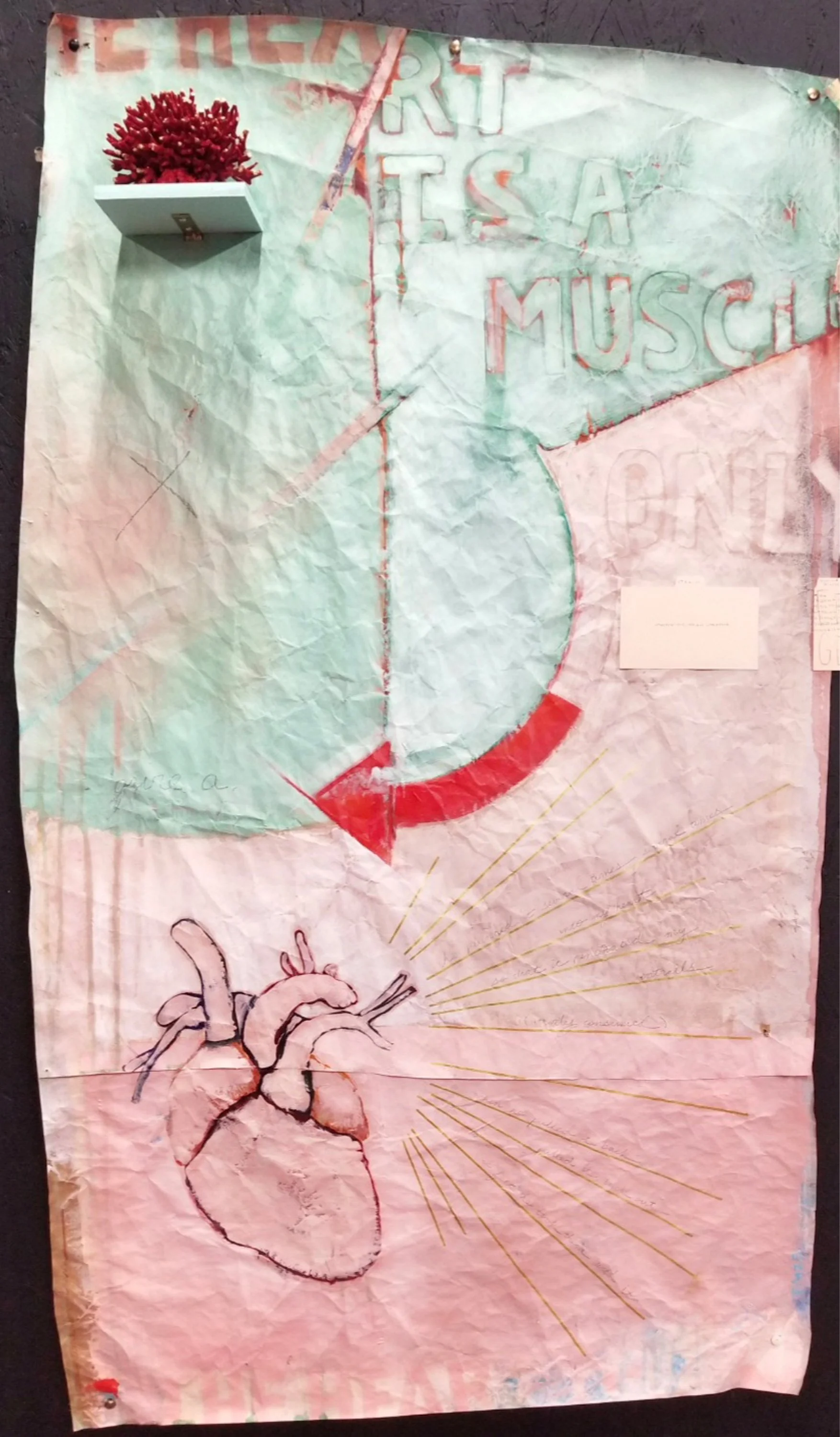 “The Great Love Of God”
Paper, coral, wood, acrylic, & pencil
51” x 29.5”
$450
Email oddmoddworks@gmail.com for Shipping Inquiries
