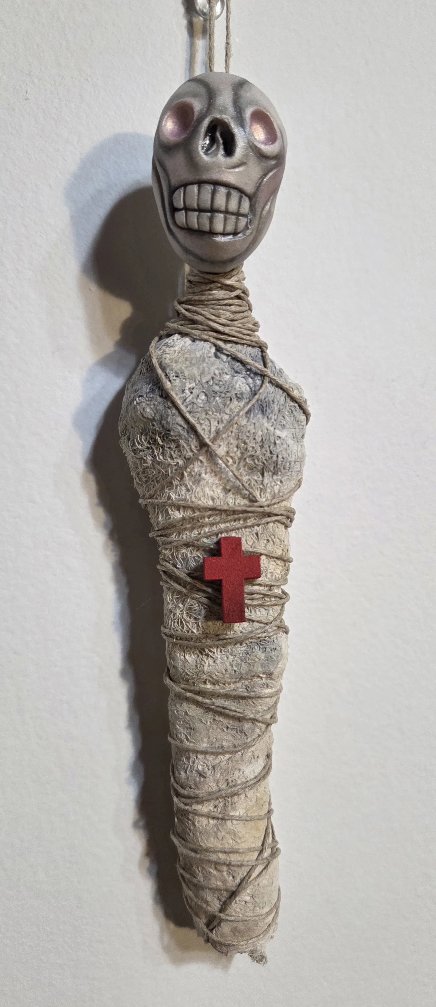 “Chrysalides” Burial Dolls
Polymer clay, plaster, paper pulp, wood, & acrylic
10” tall
$55 ea.
Email oddmoddworks@gmail.com for Shipping Inquiries