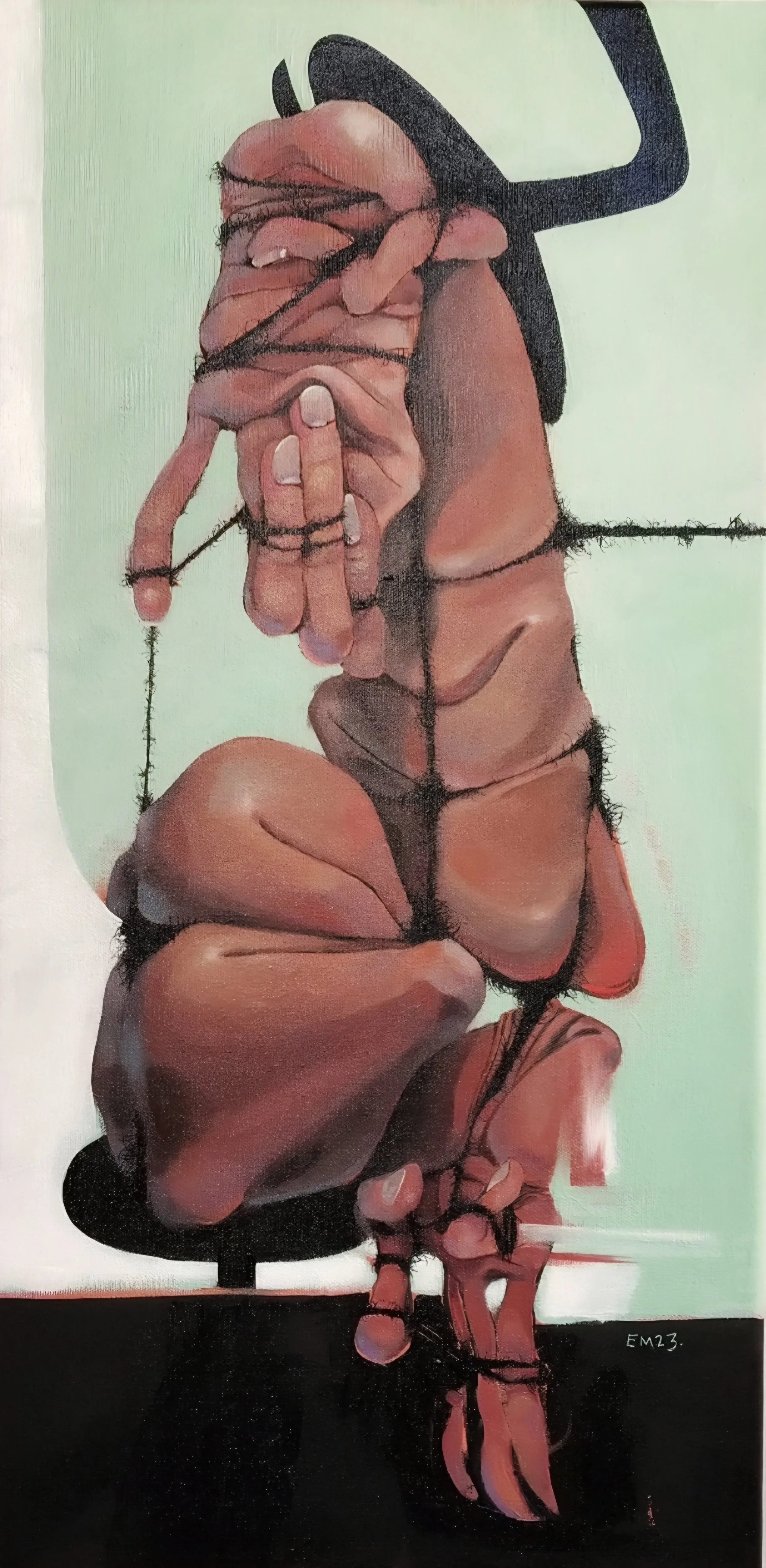 “Soft Anagram” No.2
Acrylic on canvas
24” x 12”
$400
Email oddmoddworks@gmail.com for Shipping Inquiries
