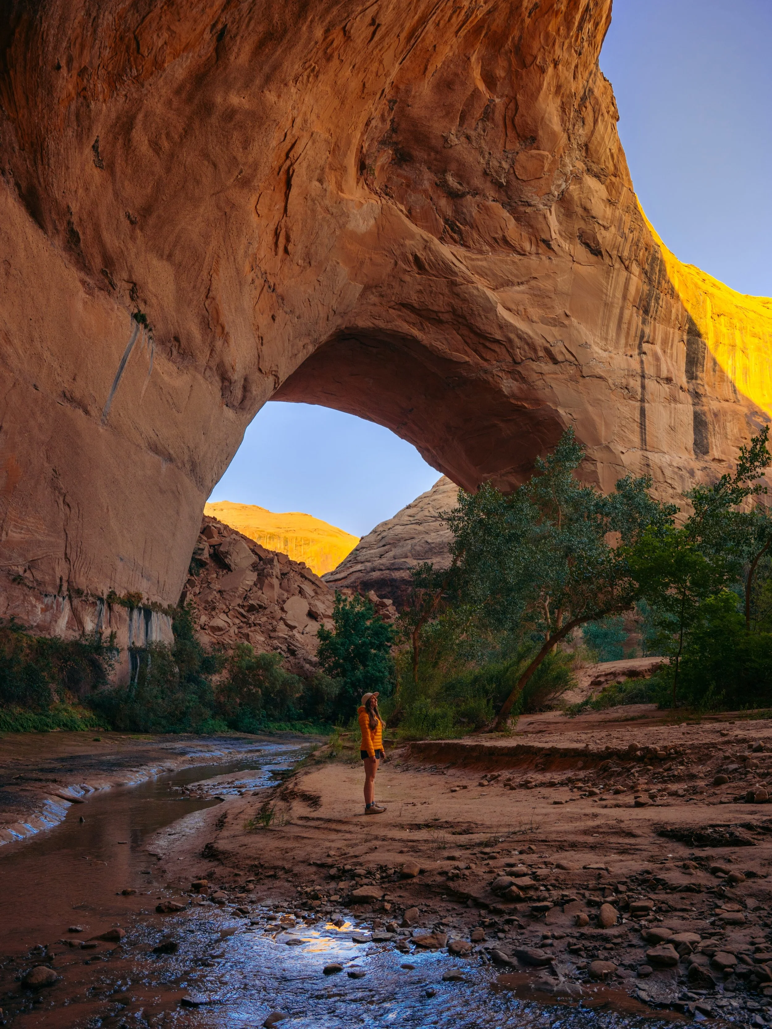 A desert oasis in Southern Utah 🌵

This was my first backpacking trip of the season and I forgot how much I missed it &mdash; the weight of a pack on your shoulders, early alarms, ramen dinners, sleeping under the stars, and the feeling of leaving t
