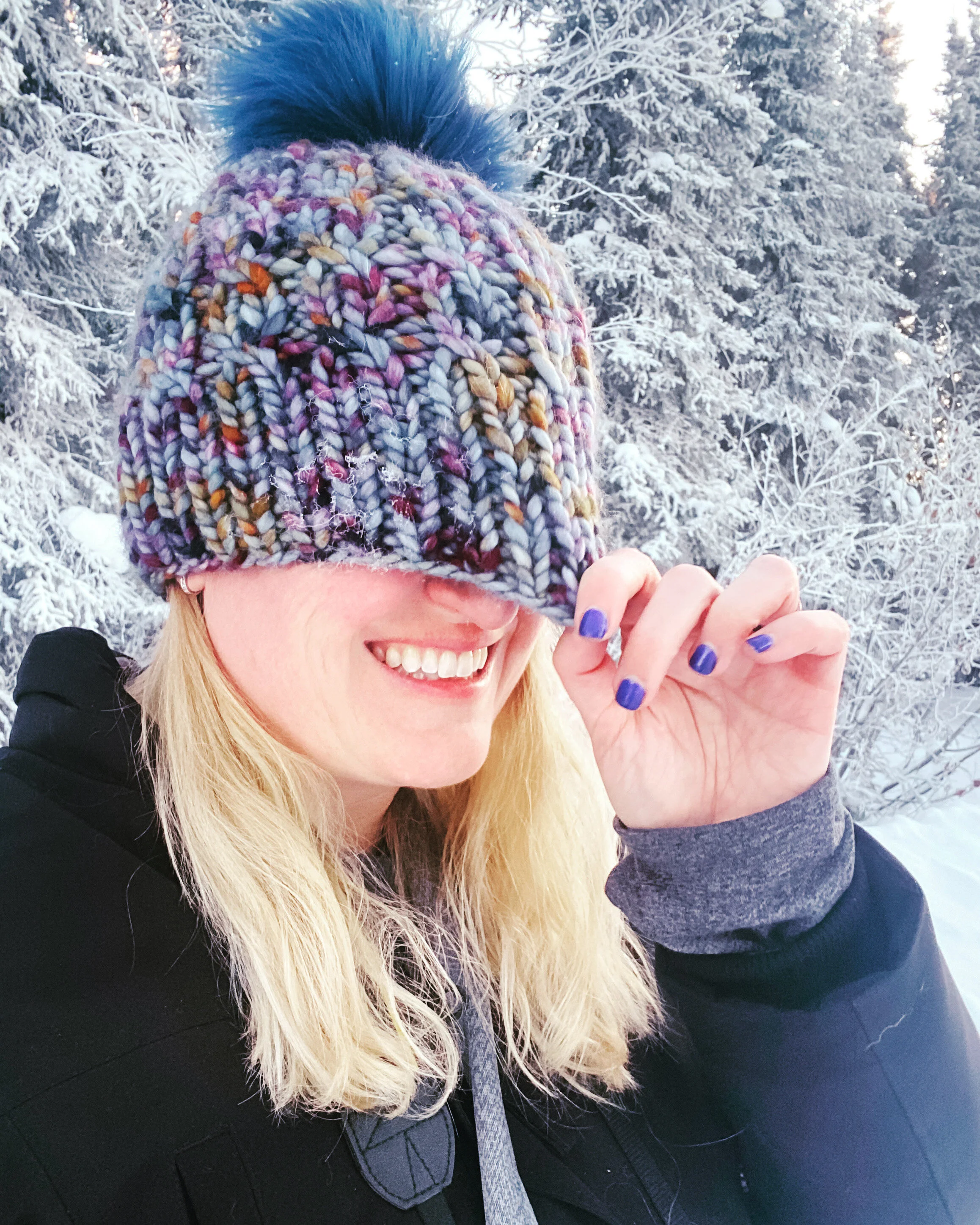 This is the Sound Hat Pattern (free pattern)